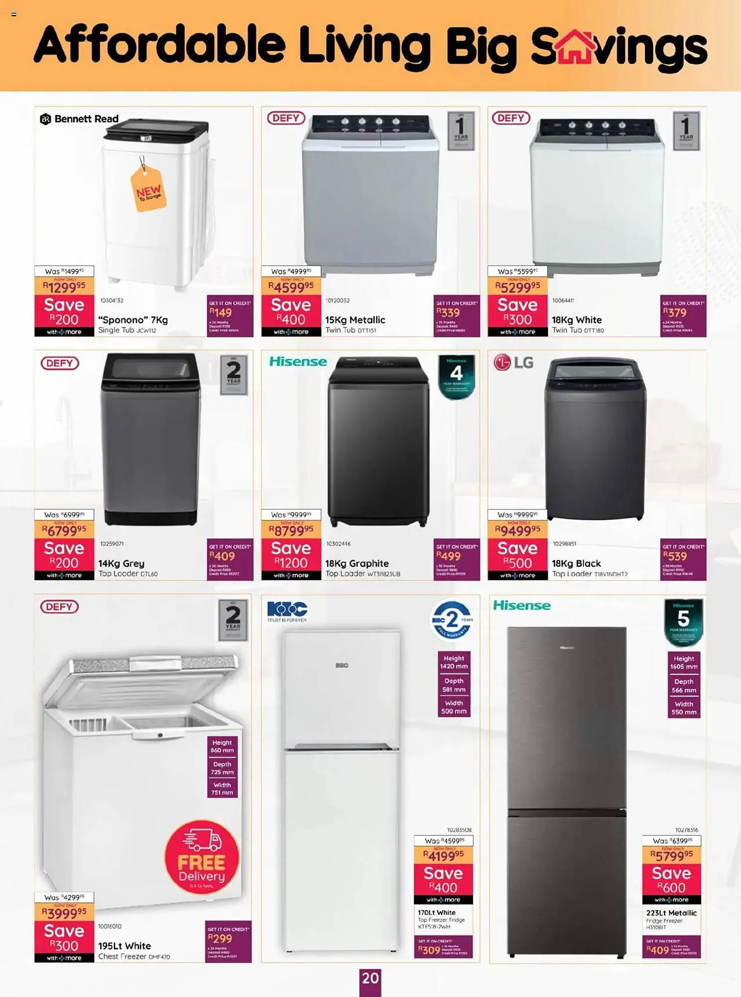 Bradlows catalogue from 21 August to 17 September 2025 - Catalogue Page 20