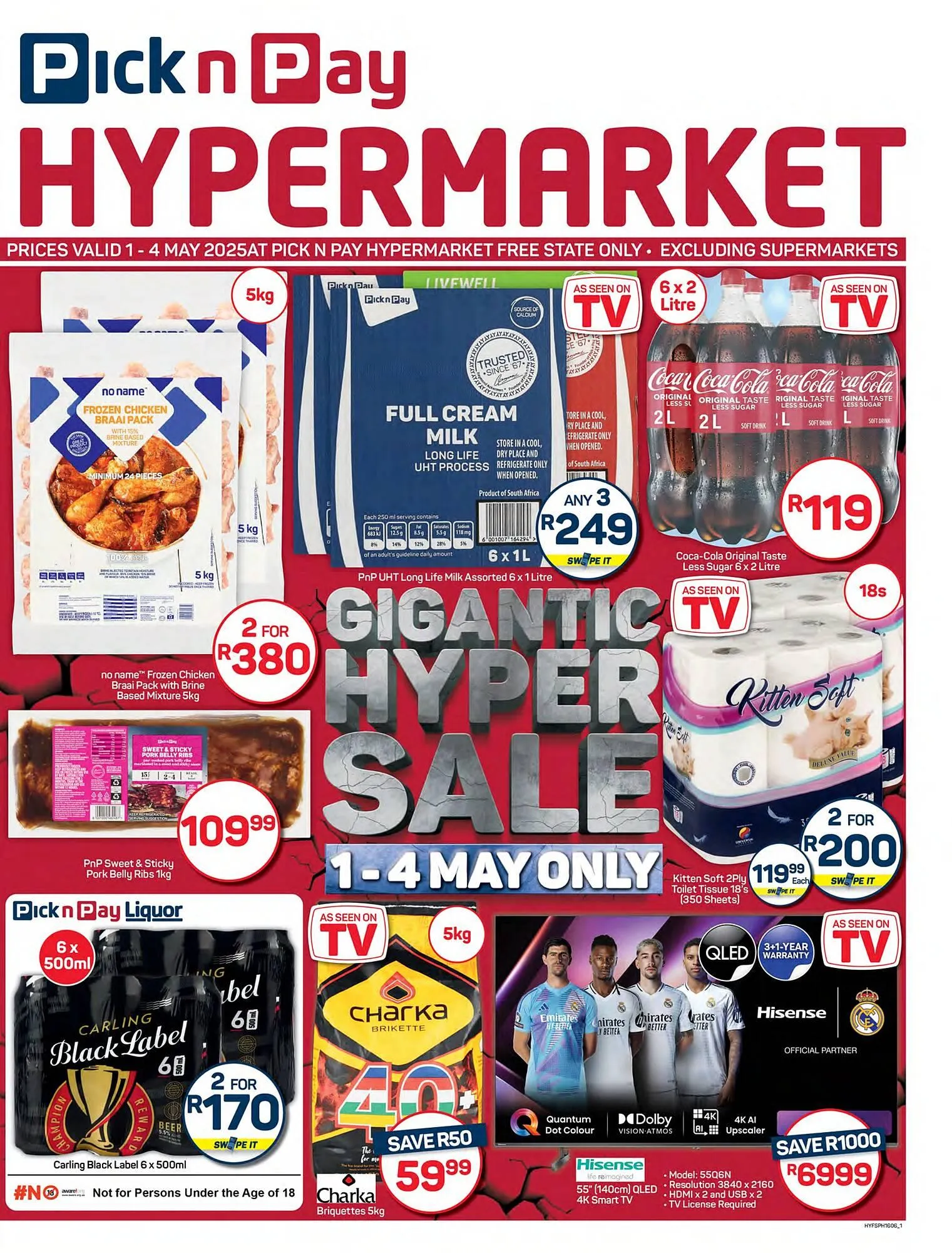 Pick n Pay catalogue from 1 May to 4 May 2025 - Catalogue Page 1