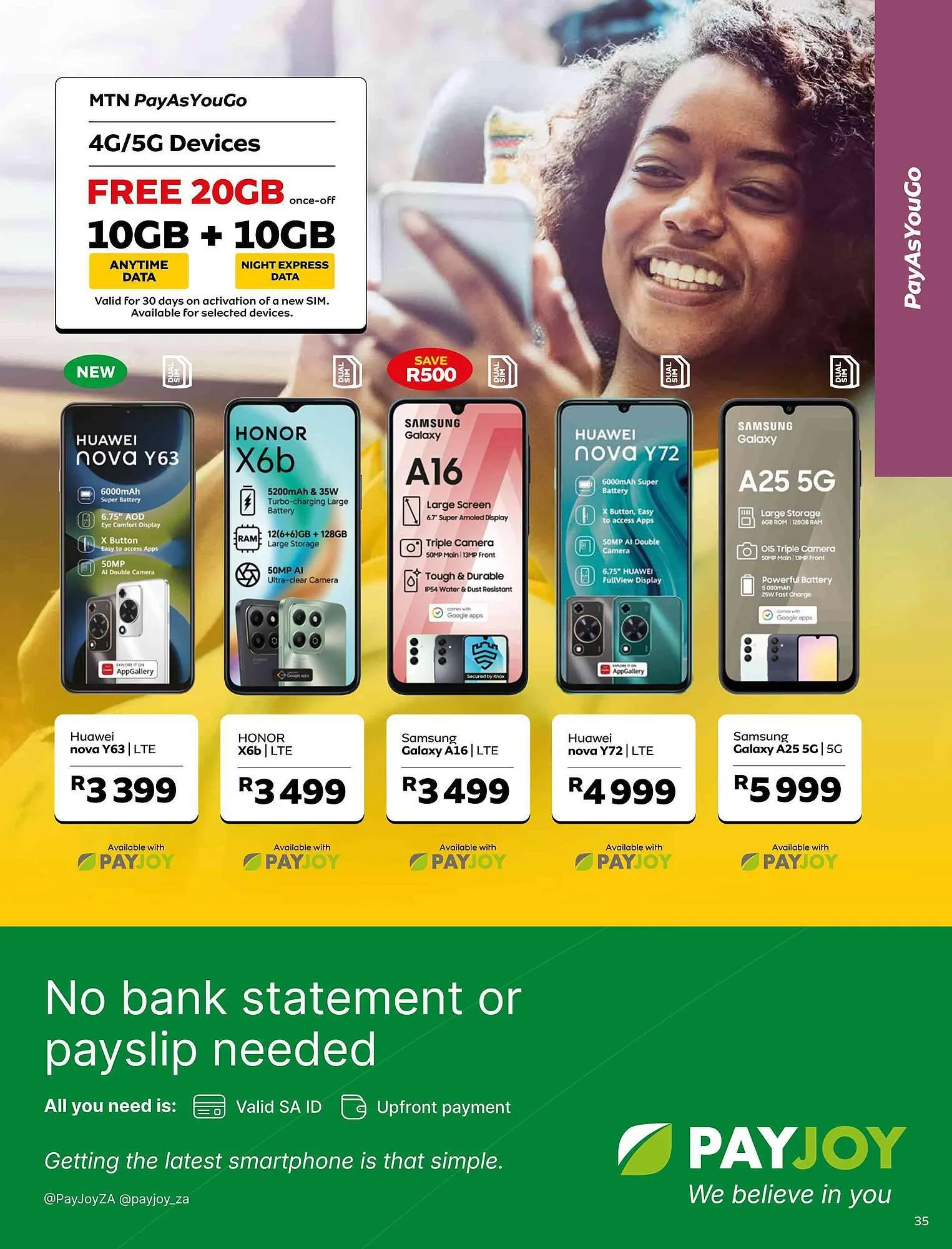 MTN catalogue from 7 May to 6 June 2025 - Catalogue Page 35