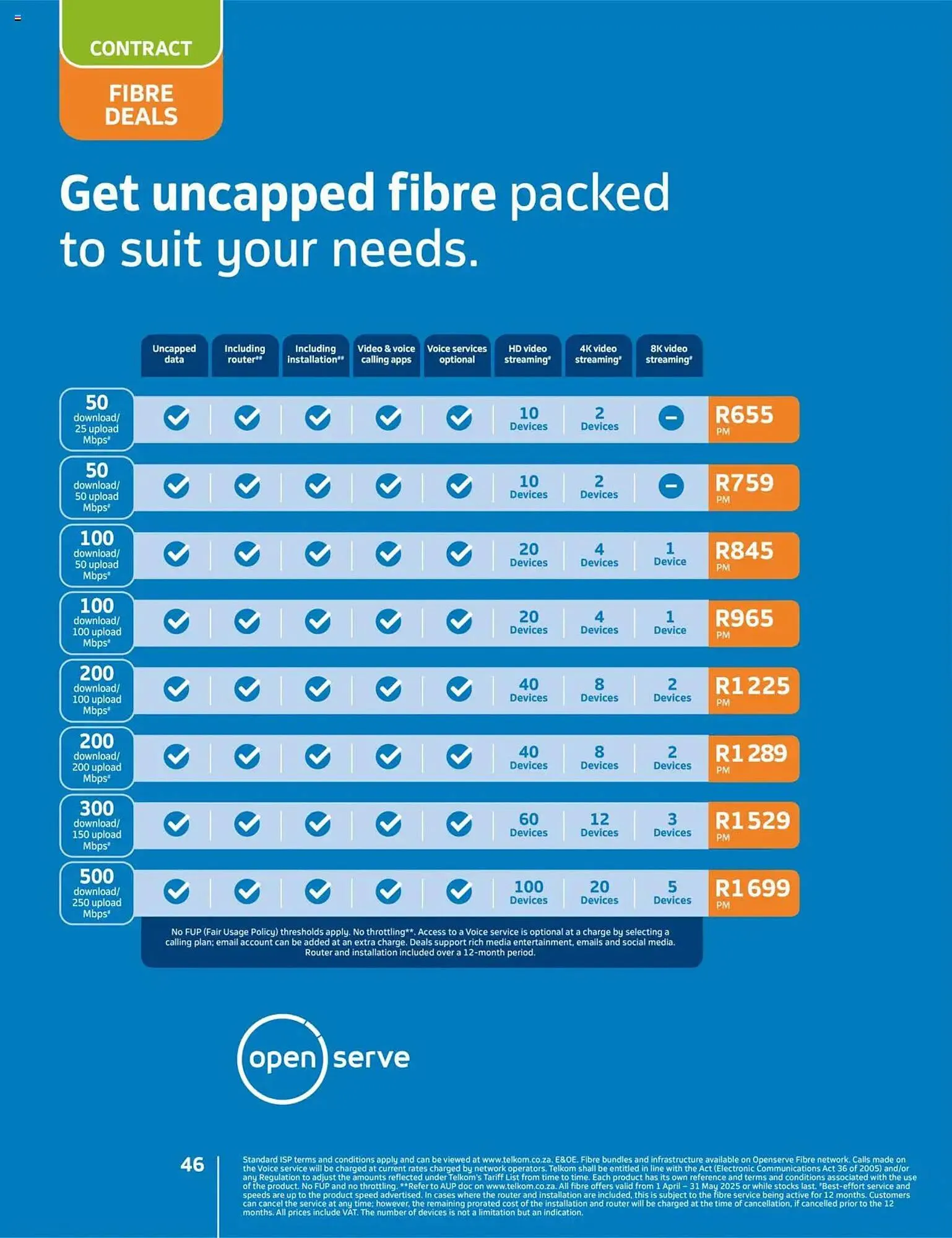Telkom catalogue from 1 April to 31 May 2025 - Catalogue Page 44