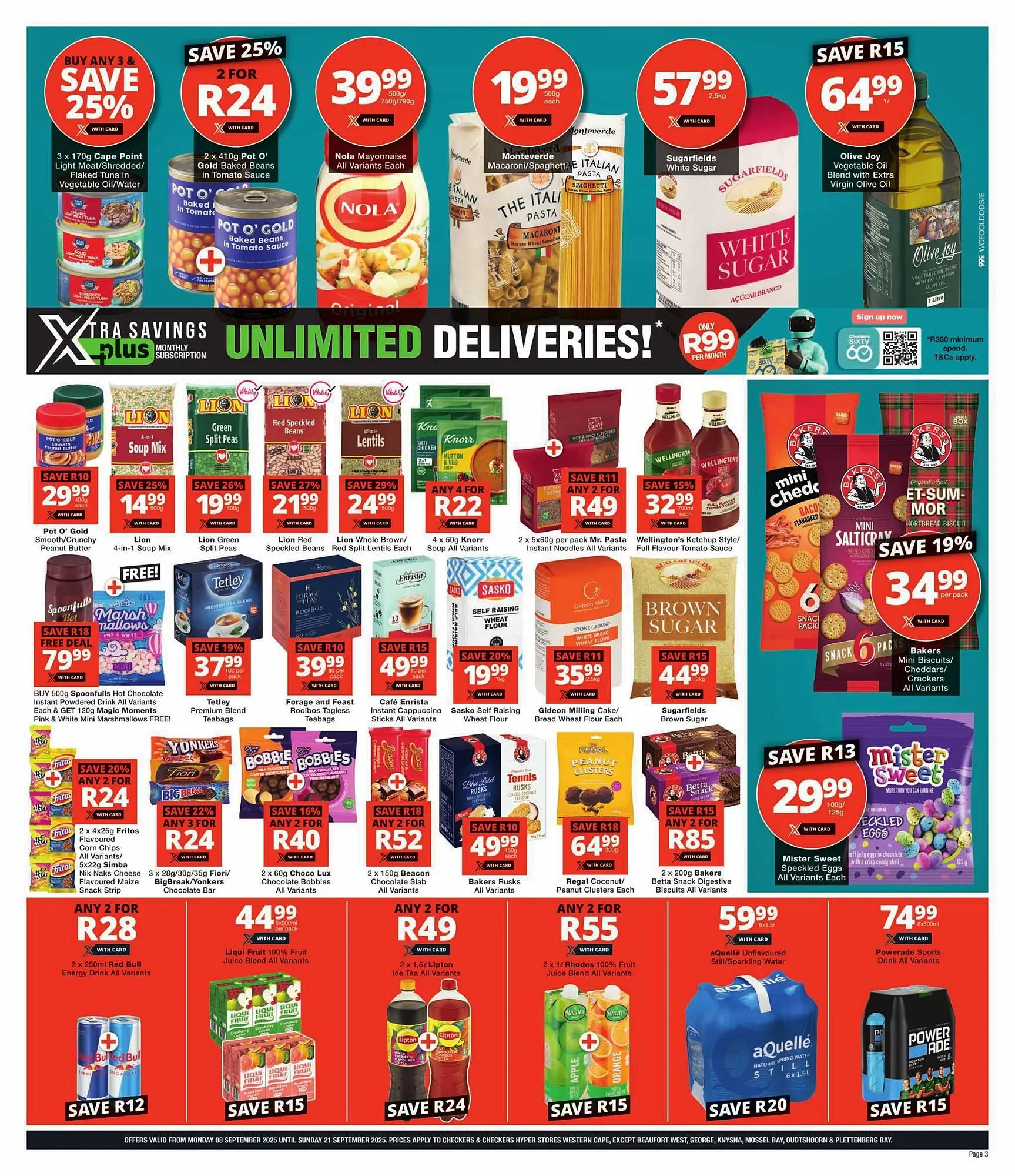 Checkers catalogue from 8 September to 21 September 2025 - Catalogue Page 3