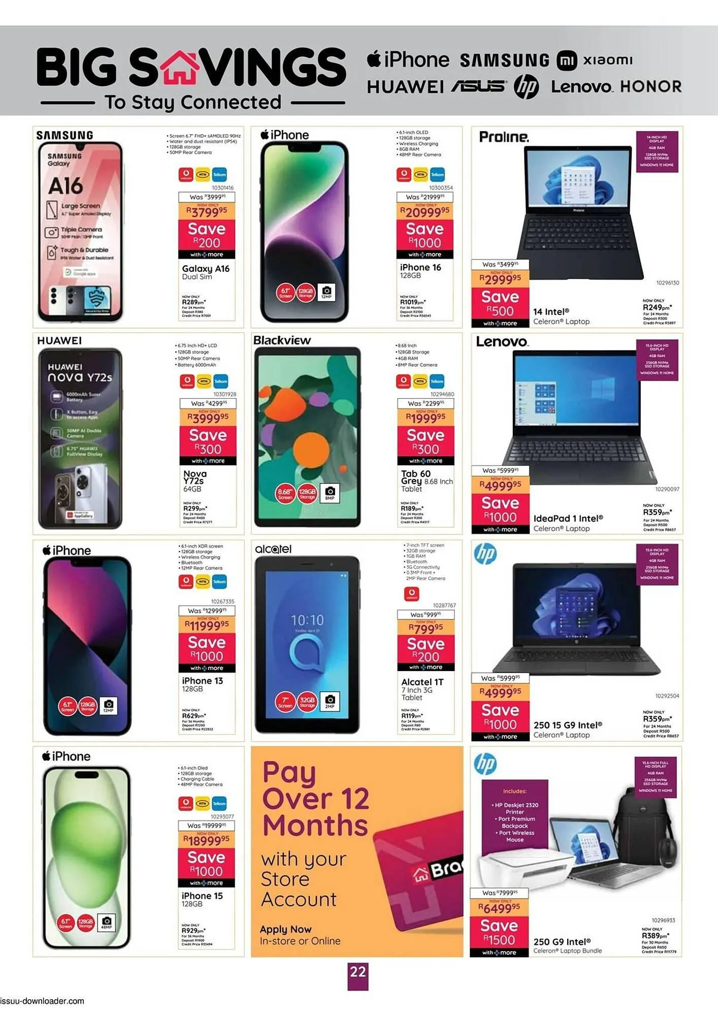 Bradlows catalogue from 17 March to 13 April 2025 - Catalogue Page 22