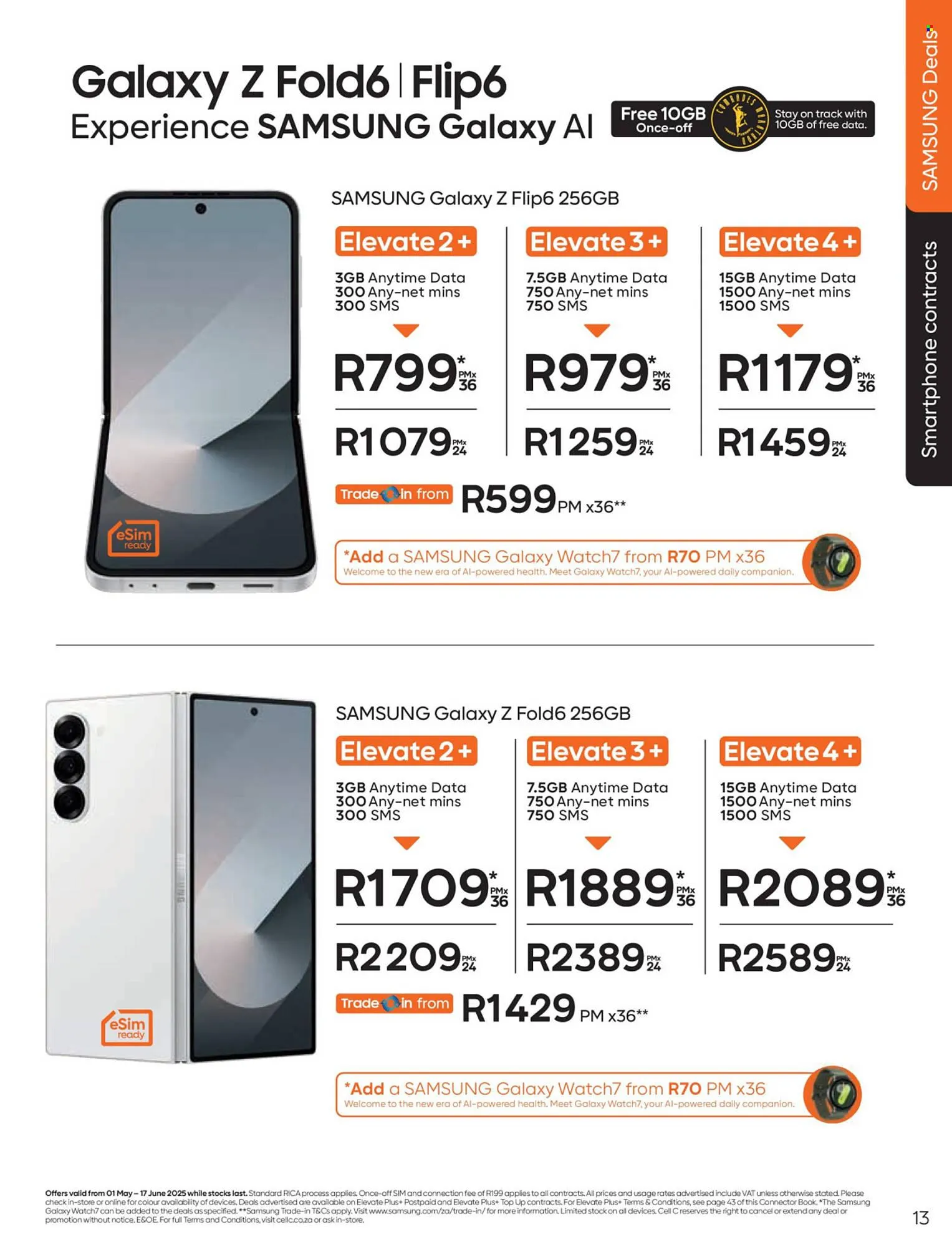 Cell C catalogue from 1 May to 17 June 2025 - Catalogue Page 13