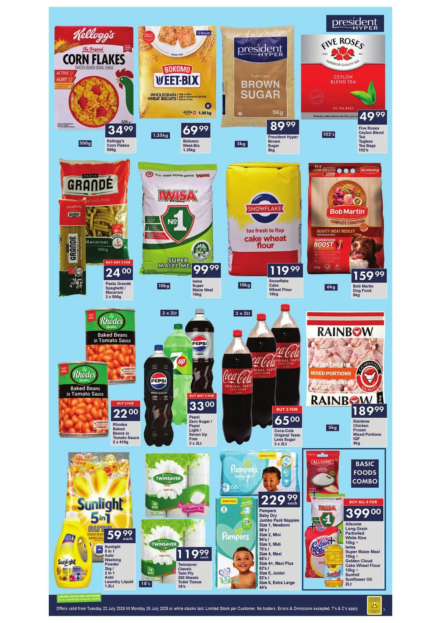 President Hyper catalogue from 22 July to 28 July 2025 - Catalogue Page 3