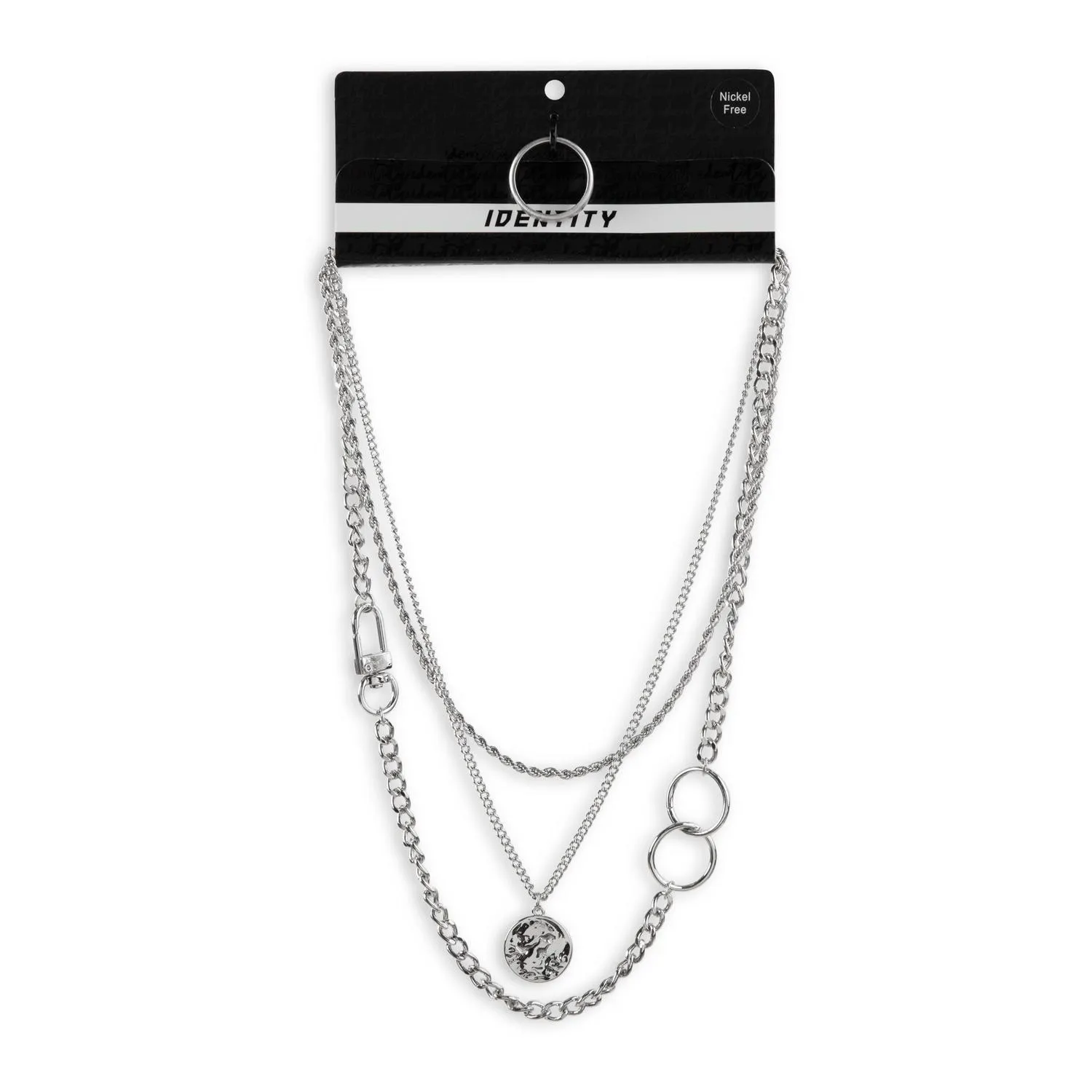 3-pack Silver Pendant Chains