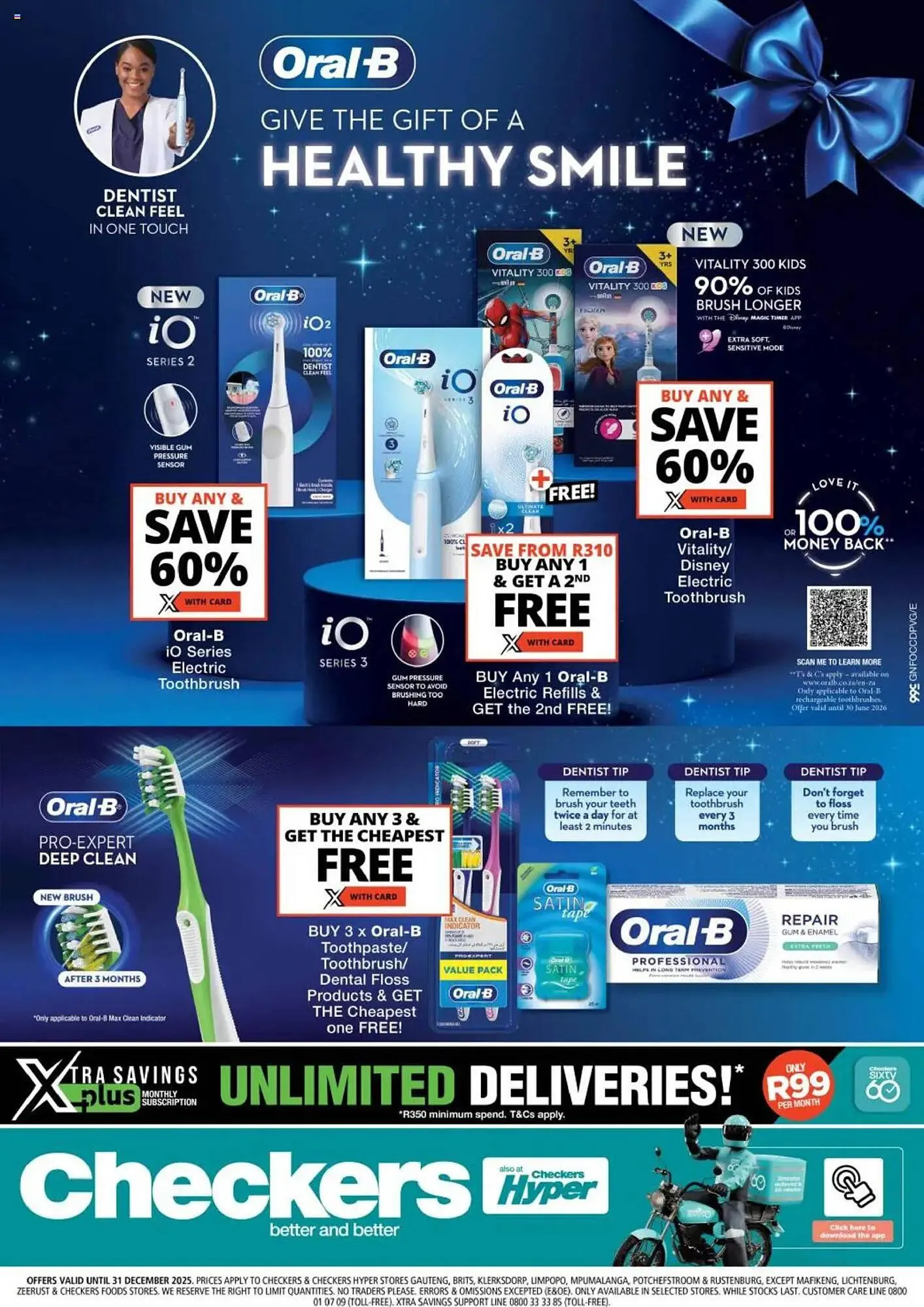 Checkers catalogue from 6 October to 31 December 2025 - Catalogue Page 1