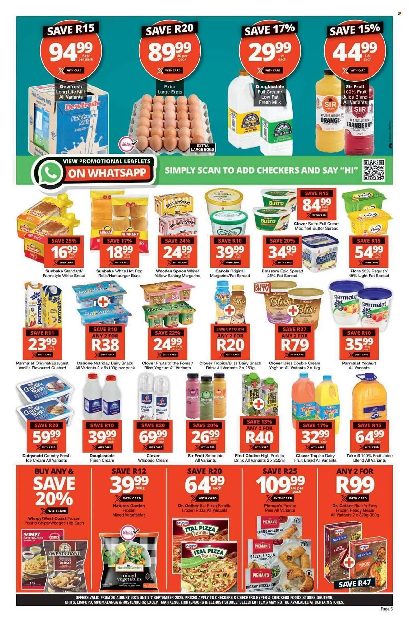 Checkers catalogue from 20 August to 7 September 2025 - Catalogue Page 5