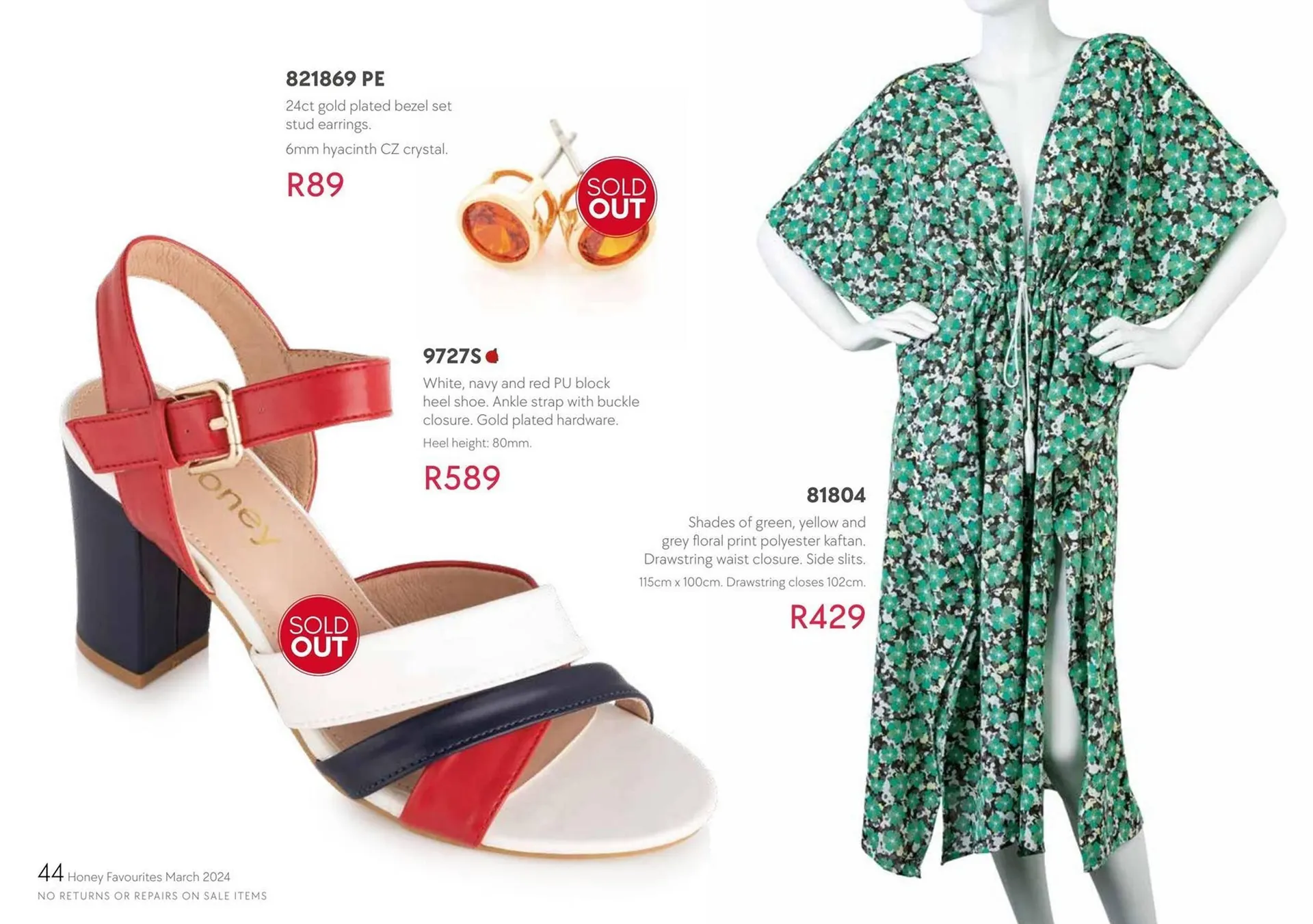 Honey Fashion Accessories catalogue from 29 March to 30 April 2024 - Catalogue Page 40