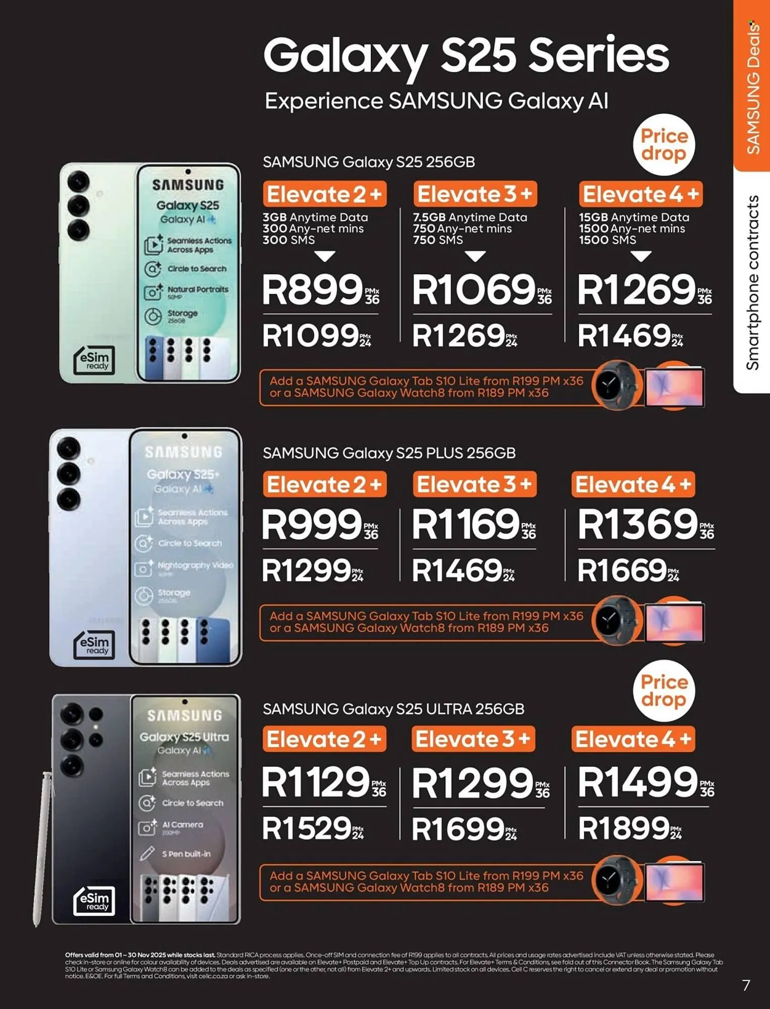 Cell C catalogue from 1 November to 30 November 2025 - Catalogue Page 9