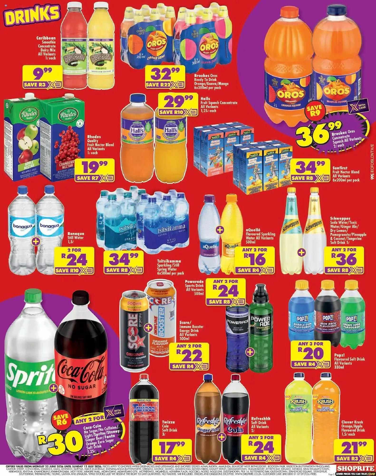 Shoprite catalogue from 22 June to 12 July 2026 - Catalogue Page 5