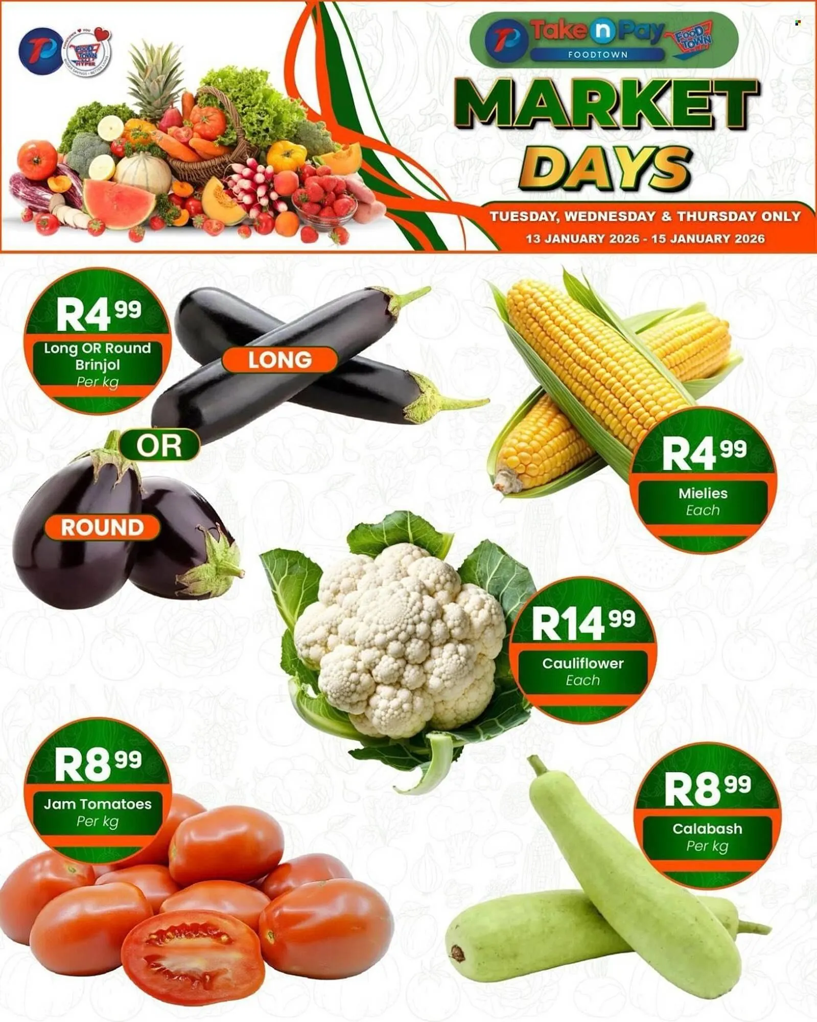 Take 'n Pay catalogue from 13 January to 15 January 2026 - Catalogue Page 1