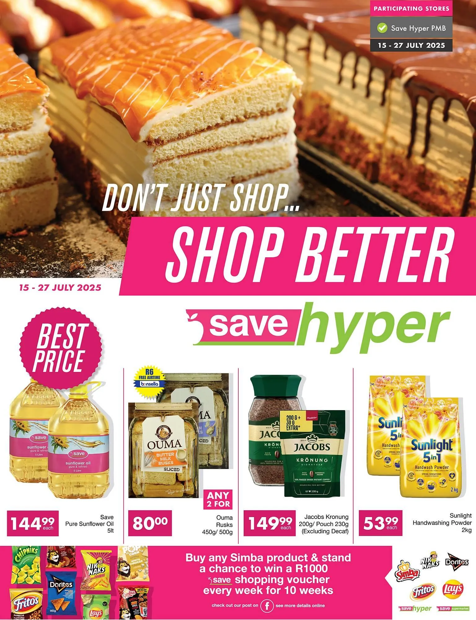 Save catalogue from 15 July to 27 July 2025 - Catalogue Page 1