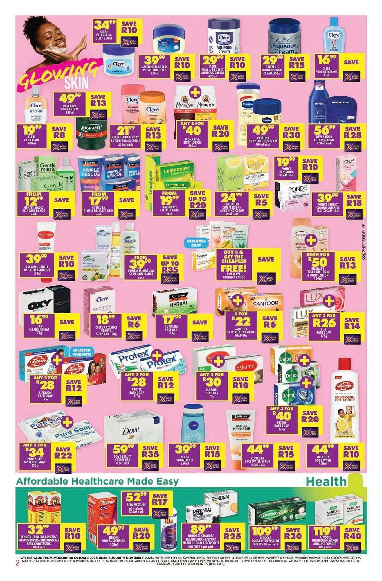 Shoprite catalogue from 20 October to 9 November 2025 - Catalogue Page 2