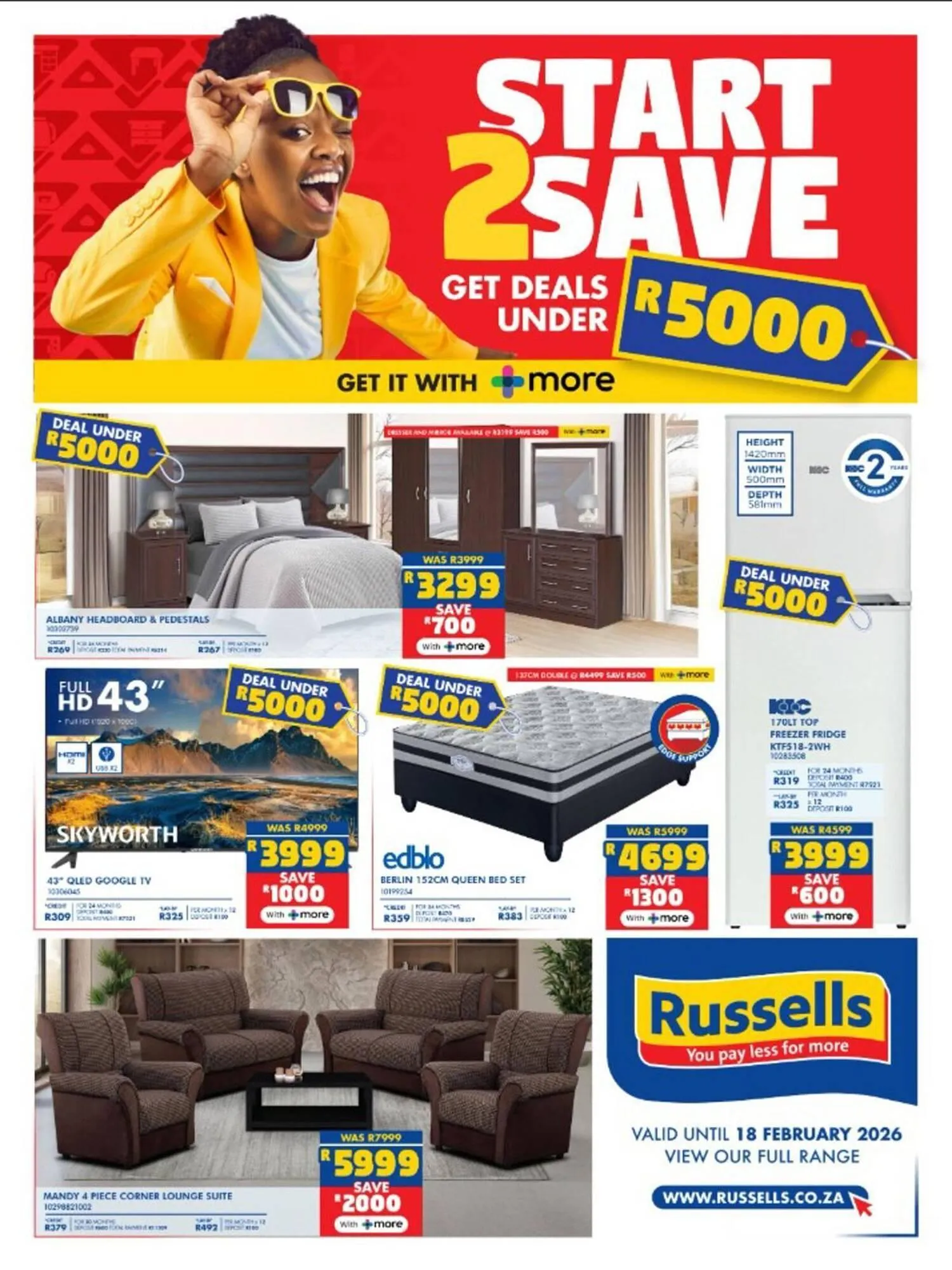 Russells catalogue from 15 January to 18 February 2026 - Catalogue Page 1