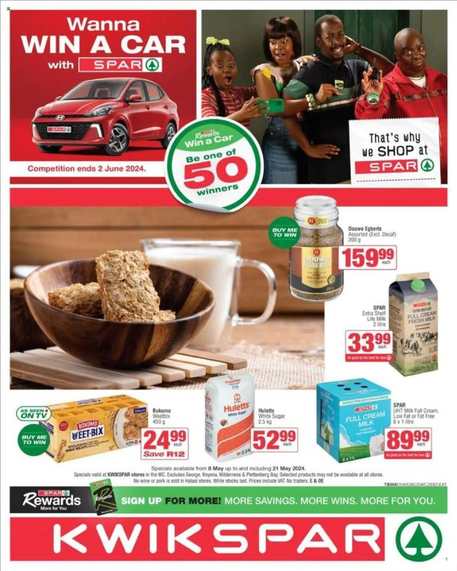 KwikSpar catalogue from 8 May to 2 June 2024 - Catalogue Page 1