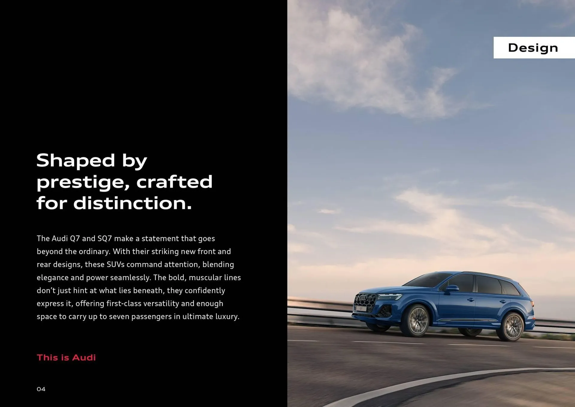 Audi catalogue from 18 November to 18 November 2025 - Catalogue Page 4