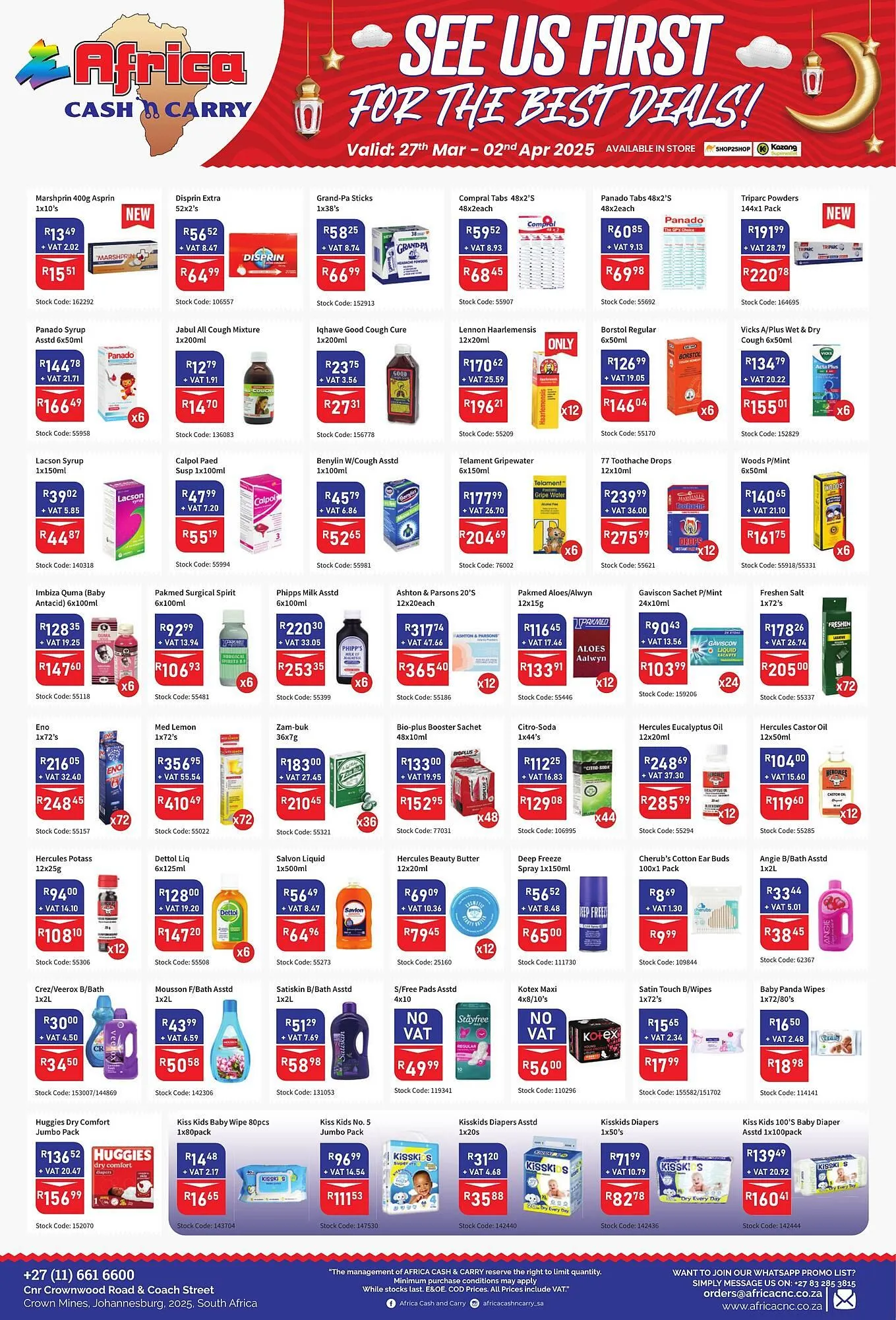 Africa Cash and Carry catalogue from 27 March to 2 April 2025 - Catalogue Page 4