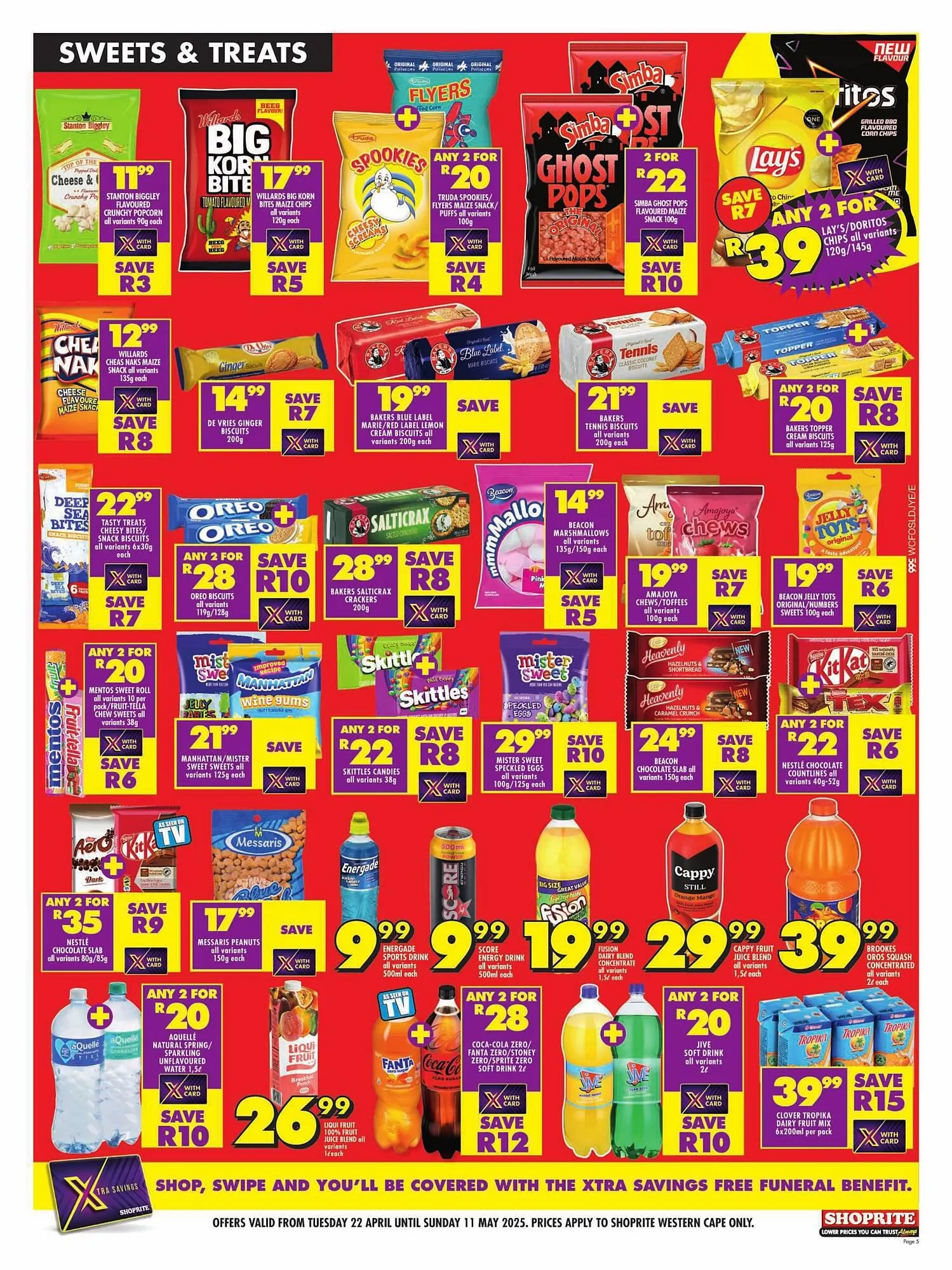 Shoprite catalogue from 22 April to 11 May 2025 - Catalogue Page 5
