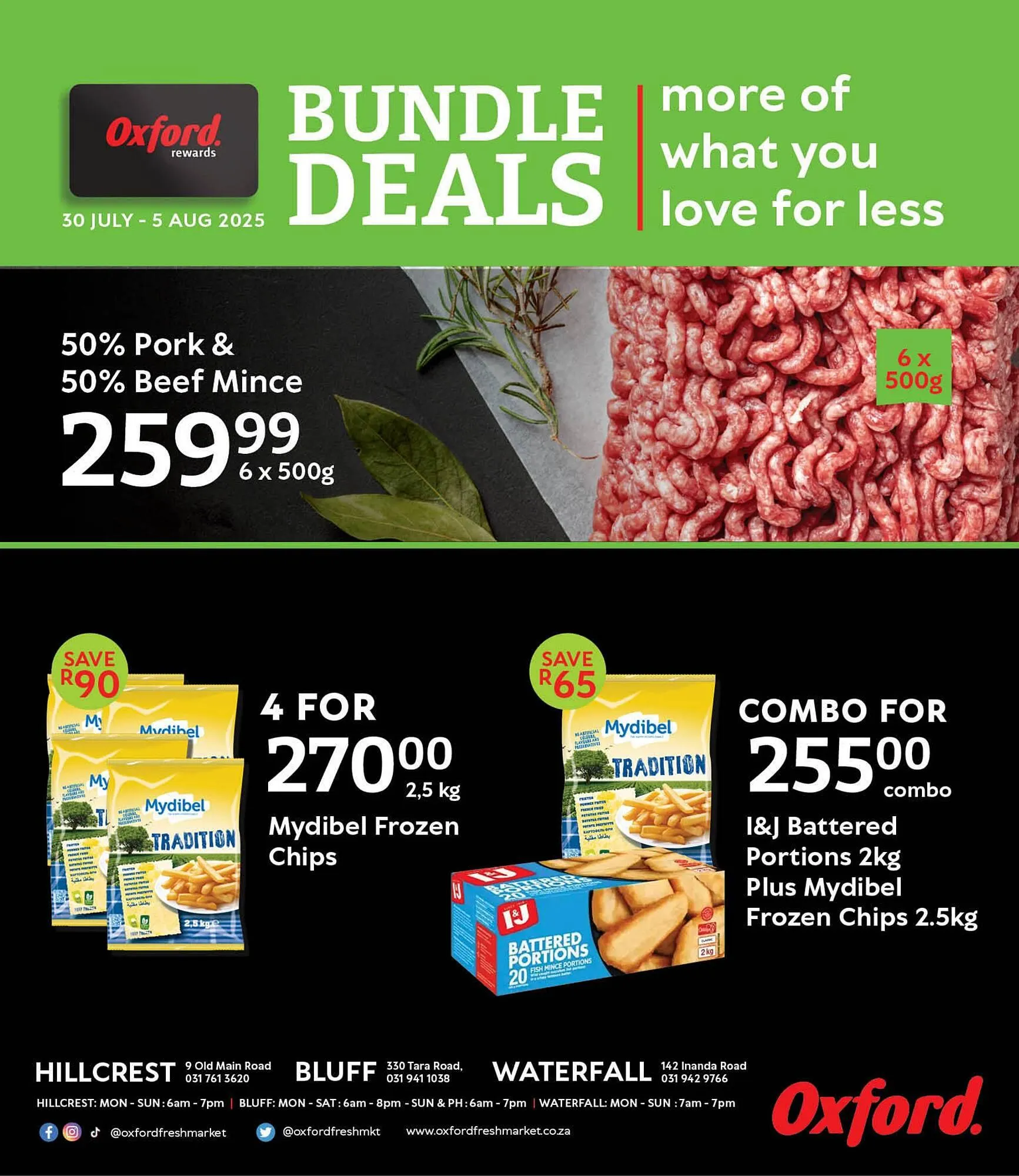 Oxford Freshmarket catalogue from 30 July to 5 August 2025 - Catalogue Page 3