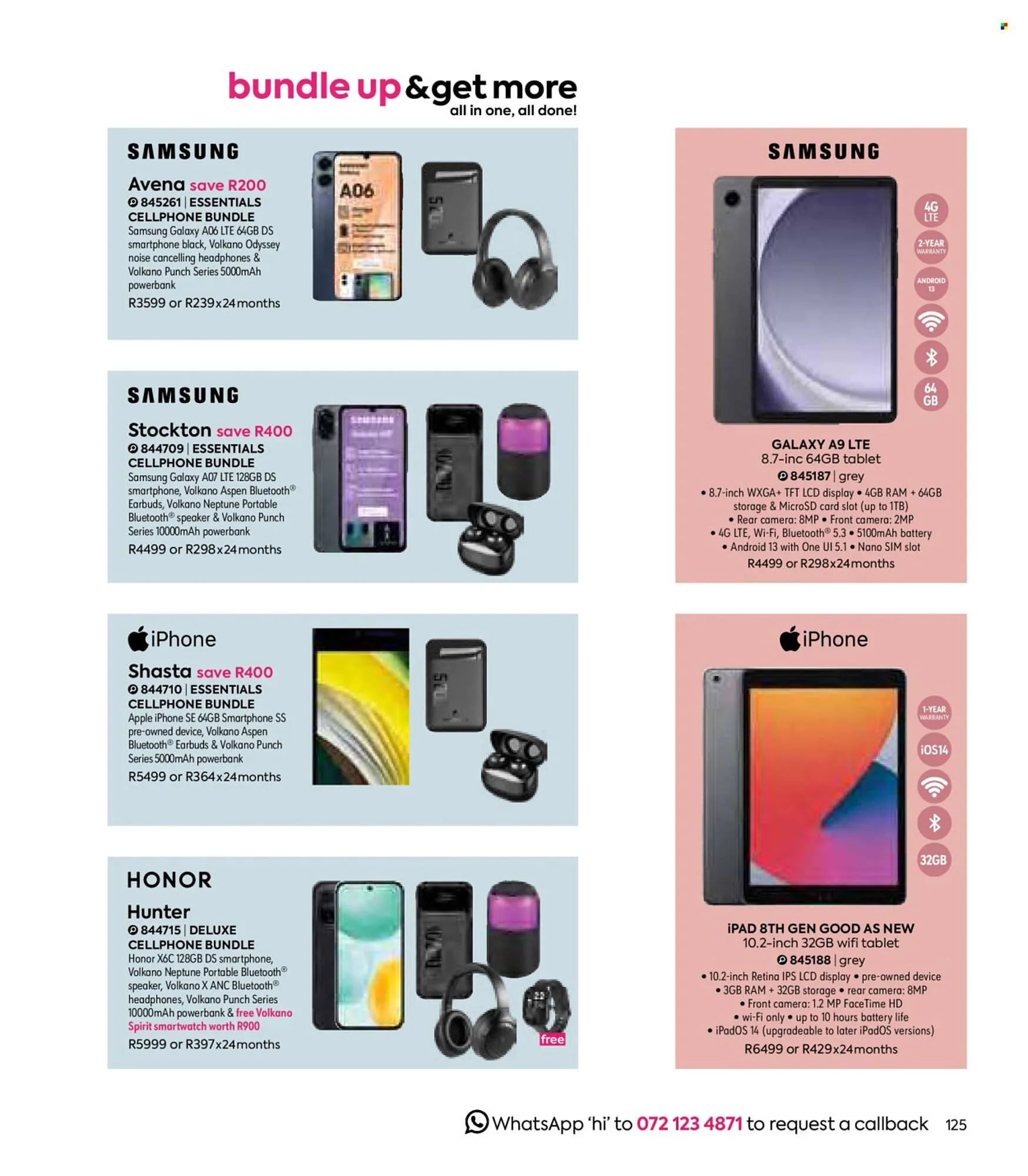 HomeChoice catalogue from 1 November to 31 December 2025 - Catalogue Page 125