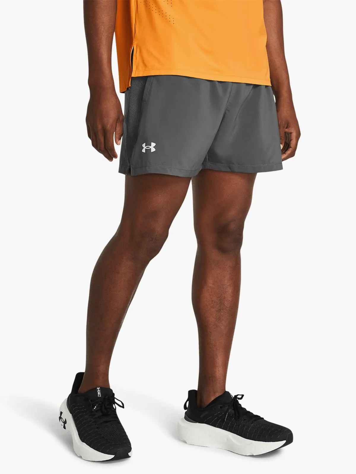 Under Armour Mens Launch 5 Inch Casterlocker/Reflective Shorts