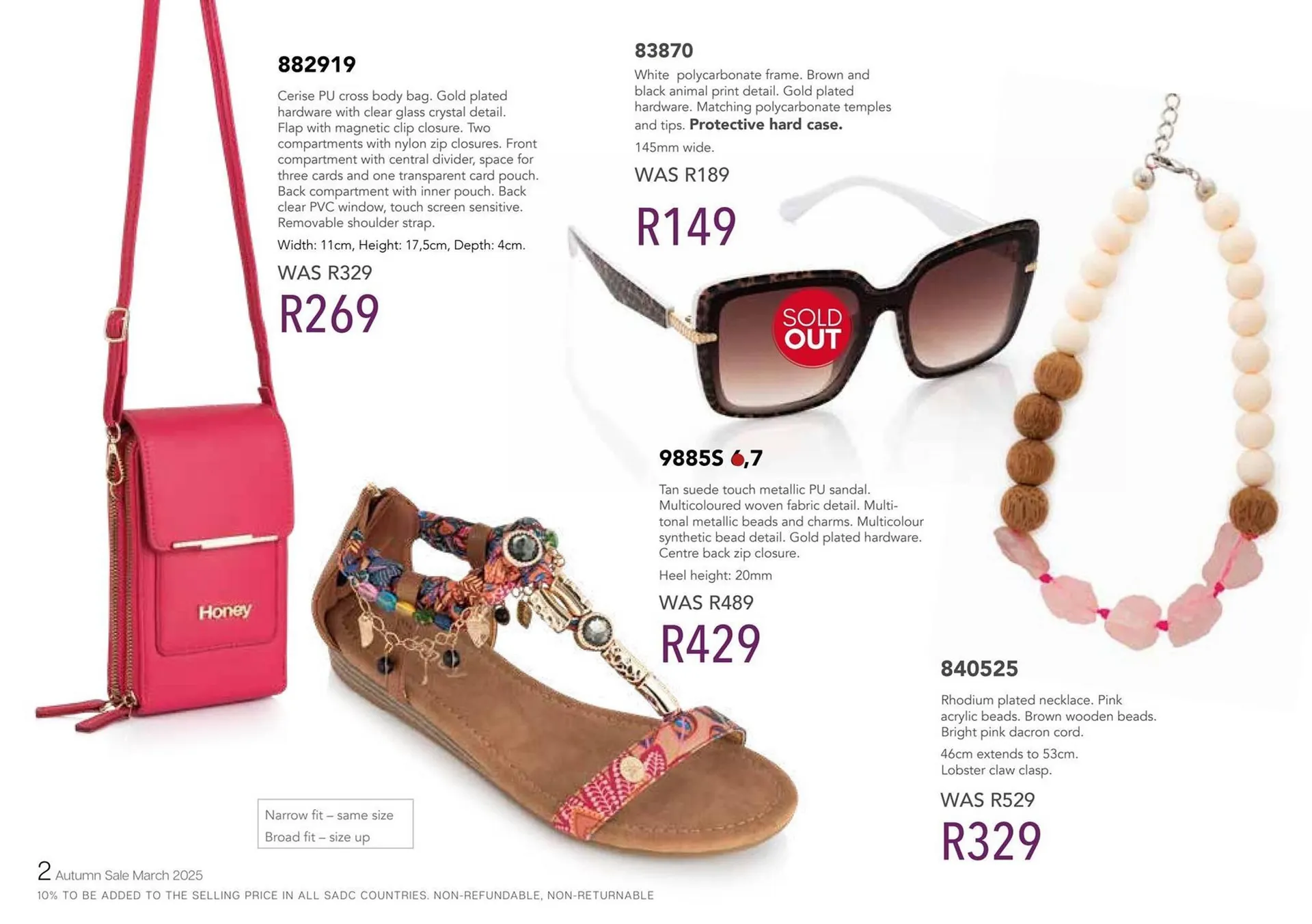 Honey Fashion Accessories catalogue from 6 June to 12 June 2025 - Catalogue Page 4