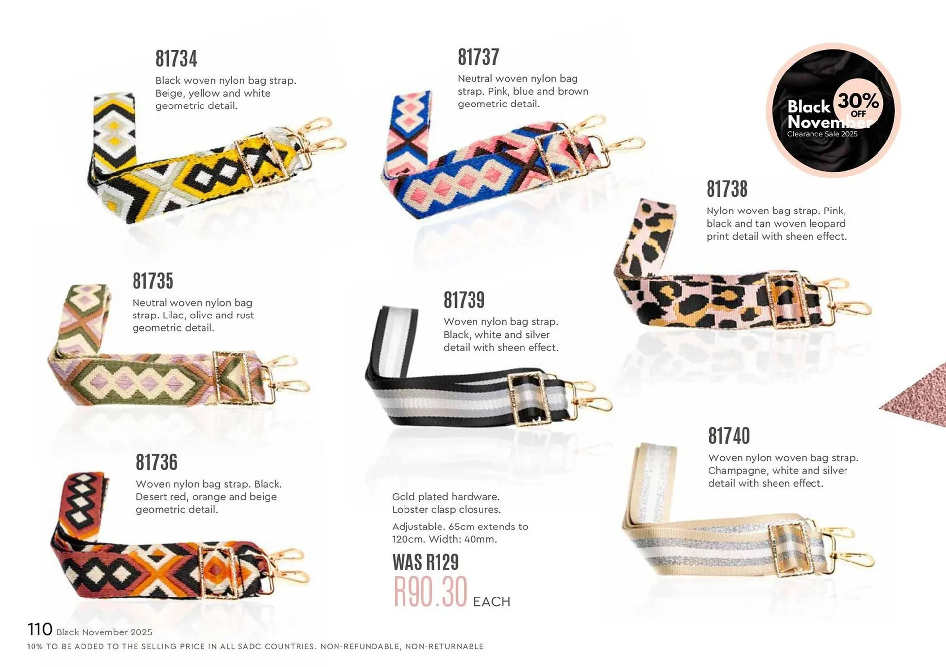 Honey Fashion Accessories catalogue from 4 November to 10 November 2025 - Catalogue Page 112