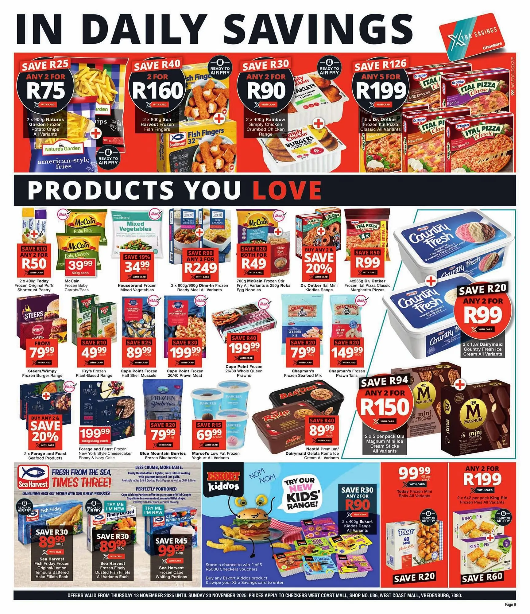 Checkers catalogue from 13 November to 23 November 2025 - Catalogue Page 9