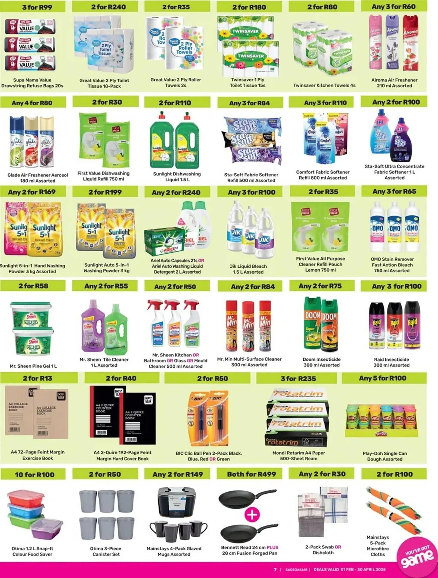 Game catalogue from 4 February to 30 April 2025 - Catalogue Page 7