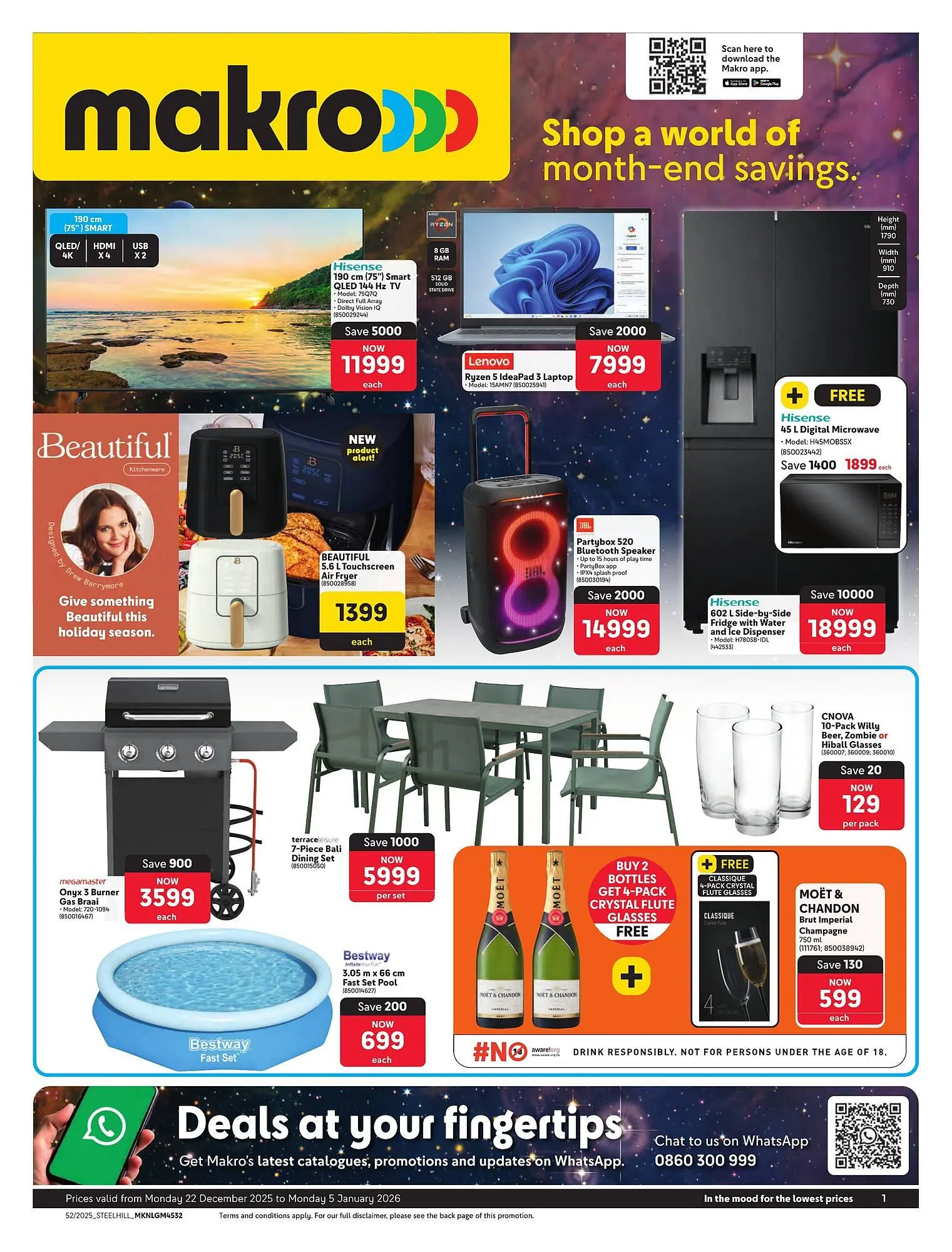 Makro catalogue from 22 December to 5 January 2026 - Catalogue Page 1