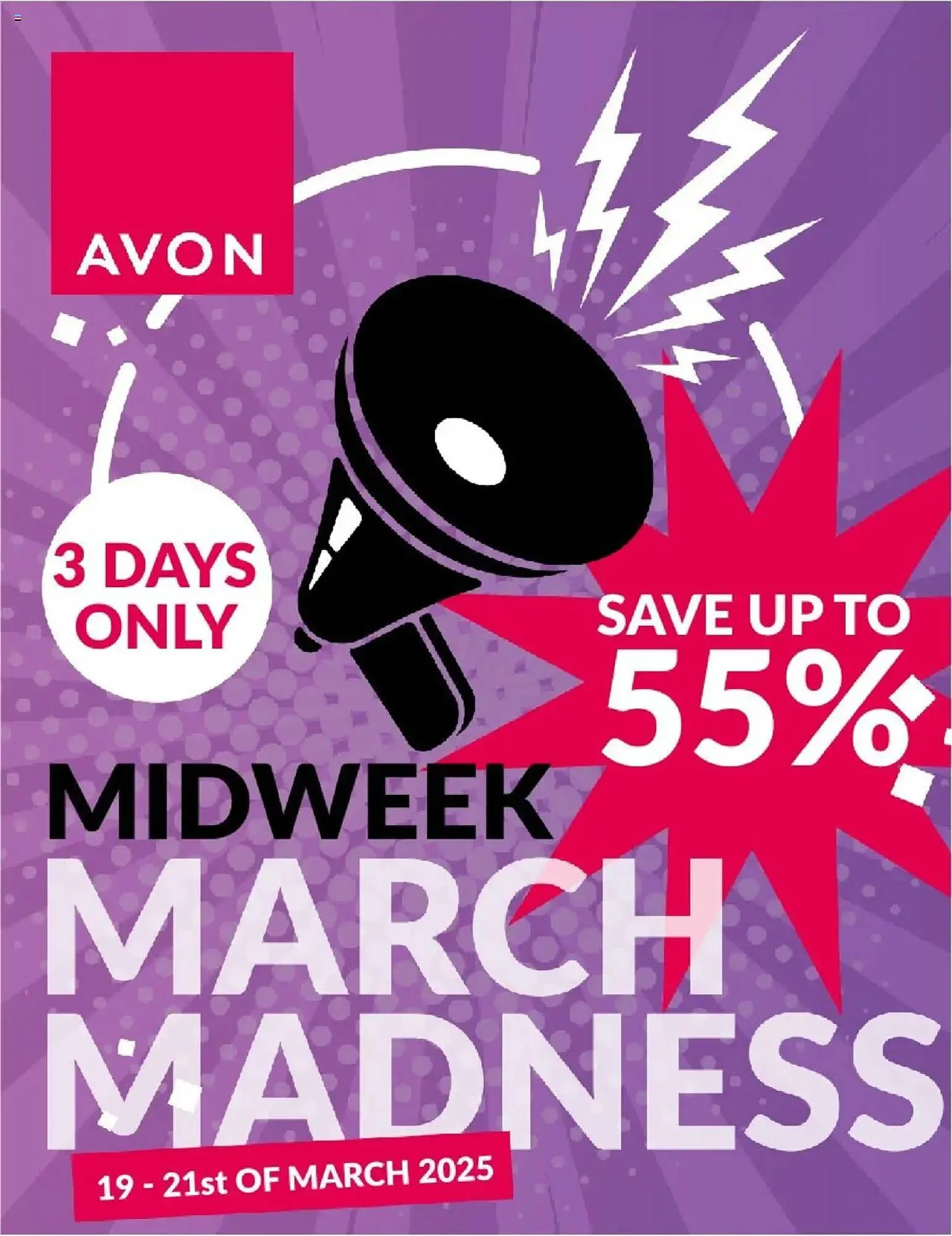 AVON catalogue from 19 March to 21 March 2025 - Catalogue Page 1