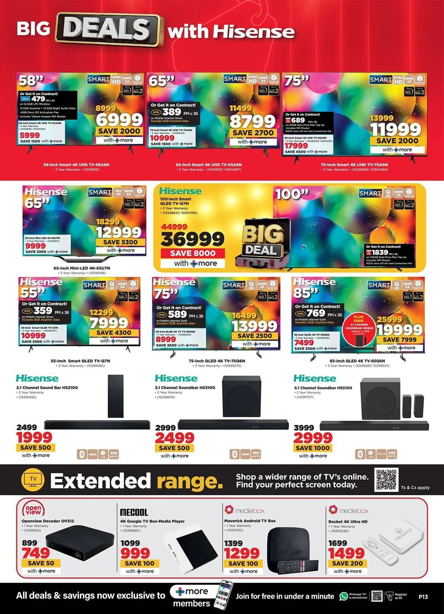 HiFi Corp catalogue from 6 August to 2 September 2025 - Catalogue Page 13