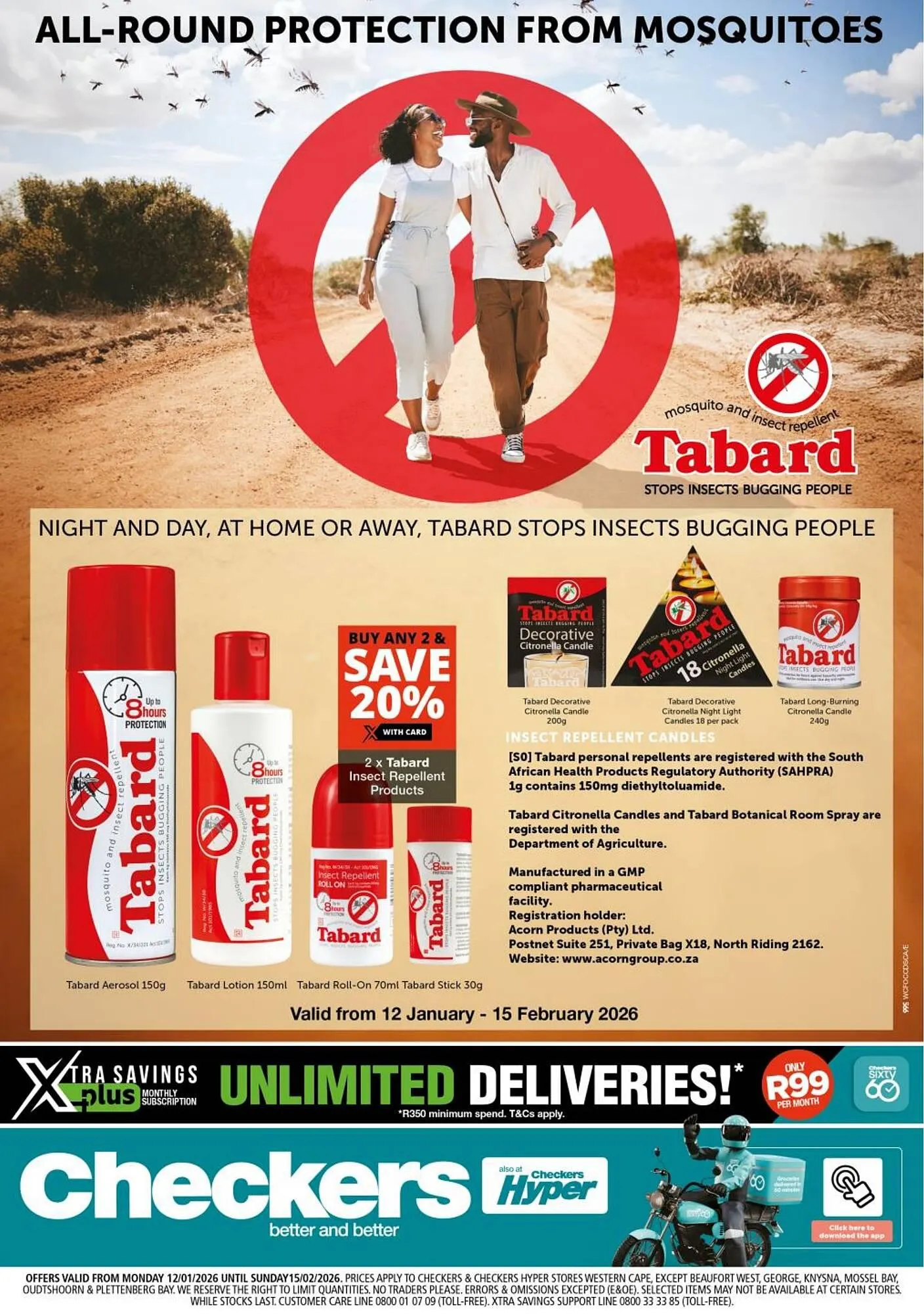 Checkers catalogue from 12 January to 15 February 2026 - Catalogue Page 1