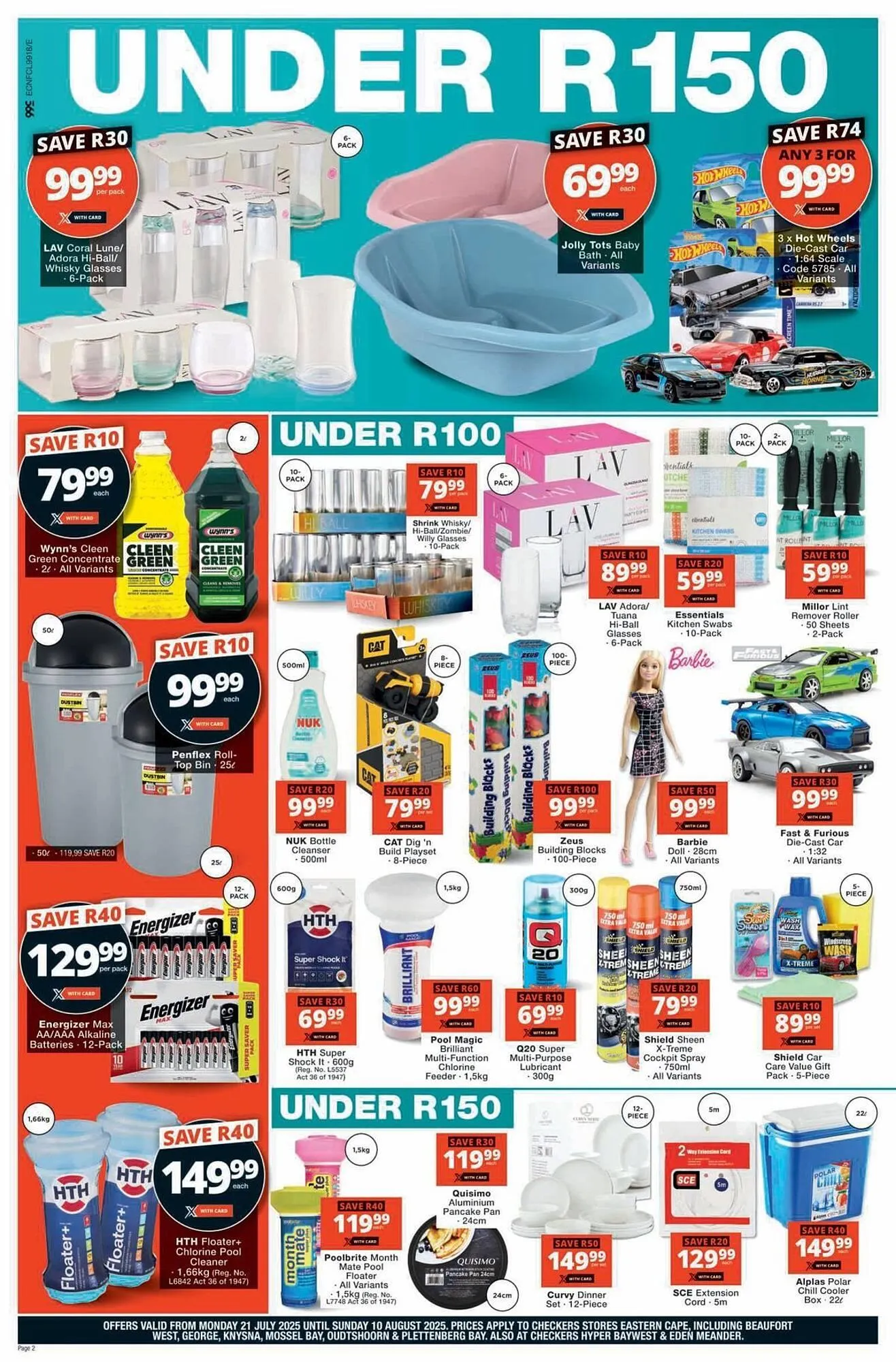 Checkers catalogue from 20 July to 10 August 2025 - Catalogue Page 14