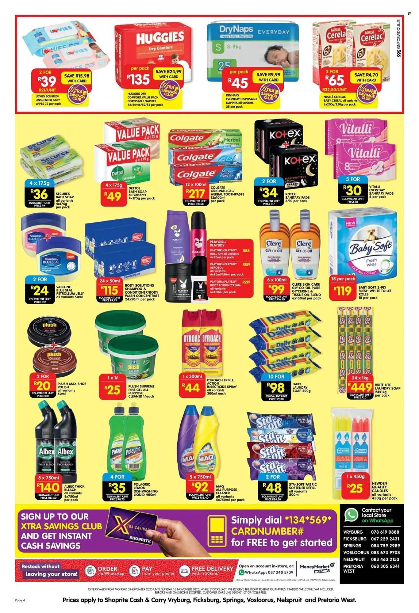 Shoprite catalogue from 3 November to 16 November 2025 - Catalogue Page 4