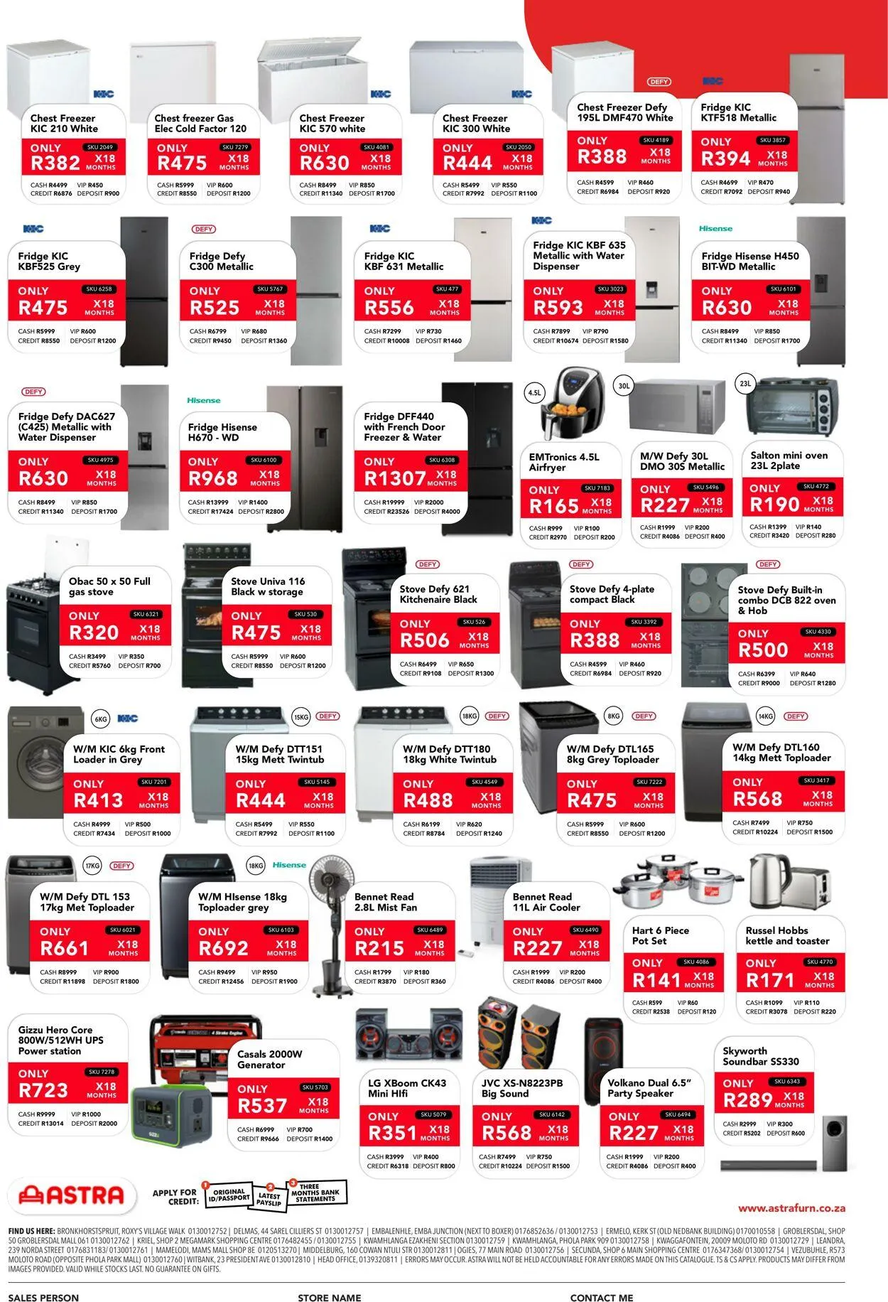 Astra Furnishers from 1 March to 31 May 2025 - Catalogue Page 4