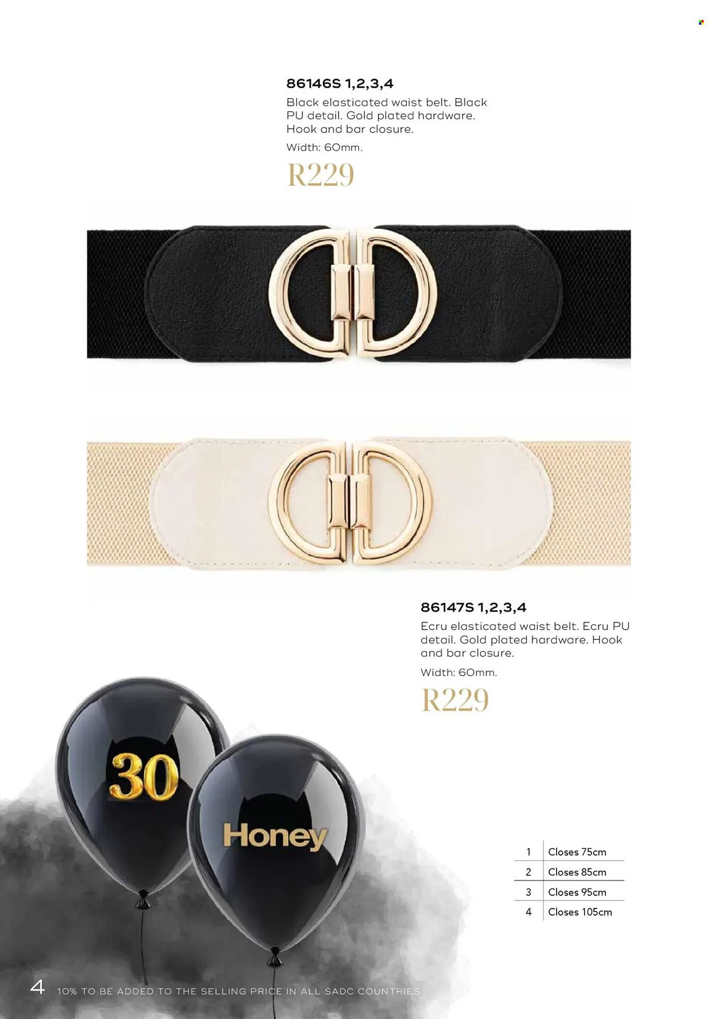 Honey Fashion Accessories catalogue from 1 July to 9 July 2025 - Catalogue Page 6