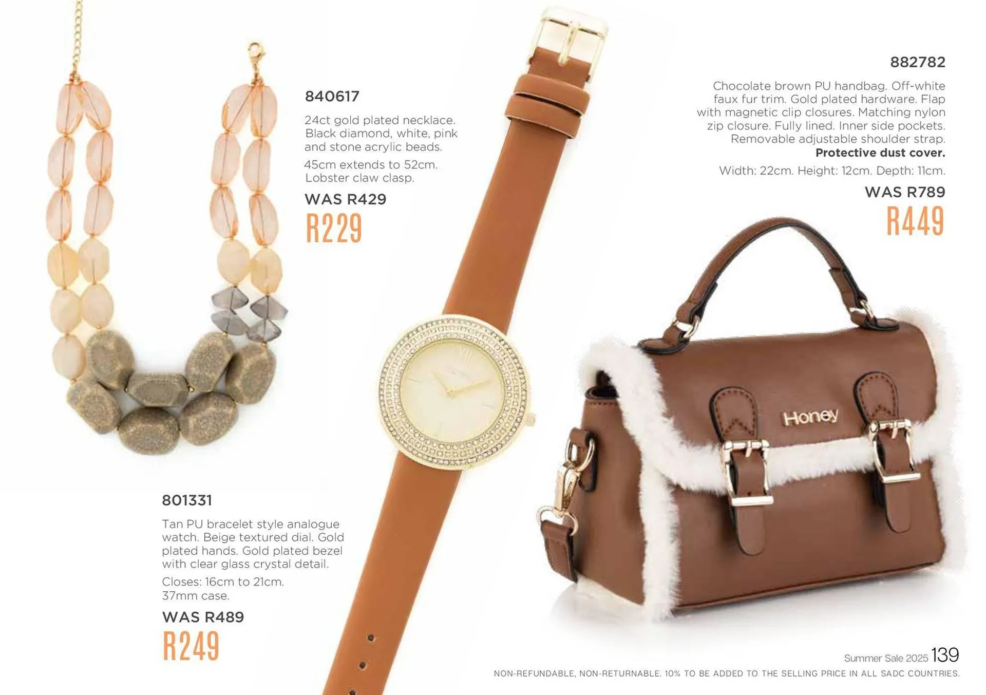 Honey Fashion Accessories catalogue from 23 January to 19 February 2026 - Catalogue Page 141