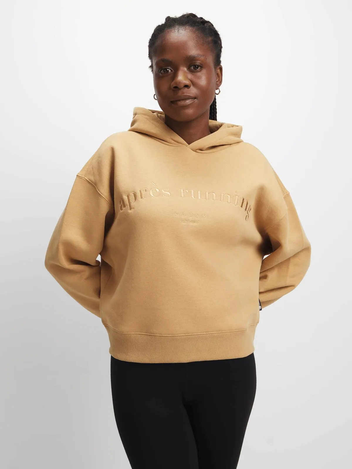 TS Womens Graphic Mustard Hoodie