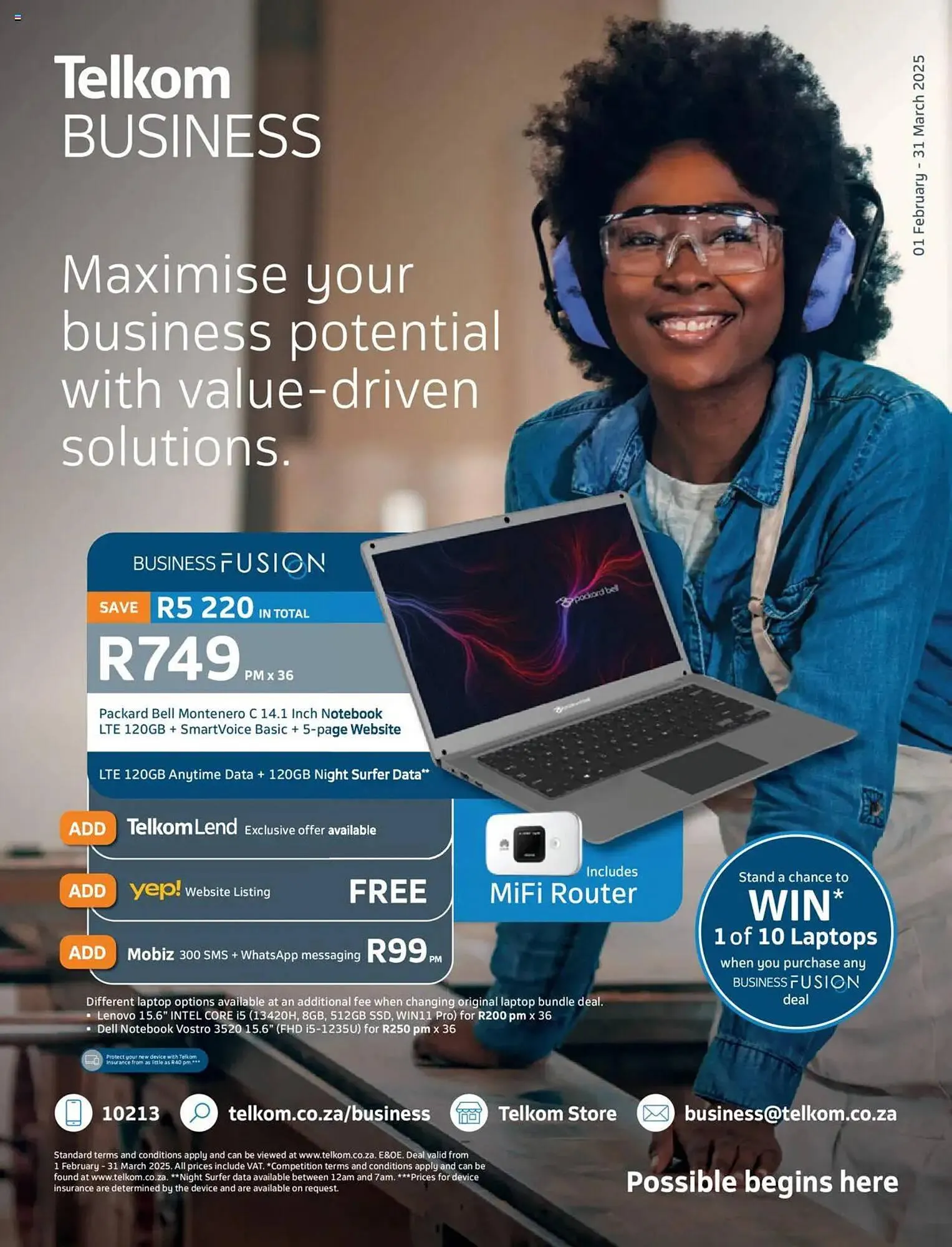 Telkom catalogue from 1 February to 31 March 2025 - Catalogue Page 1