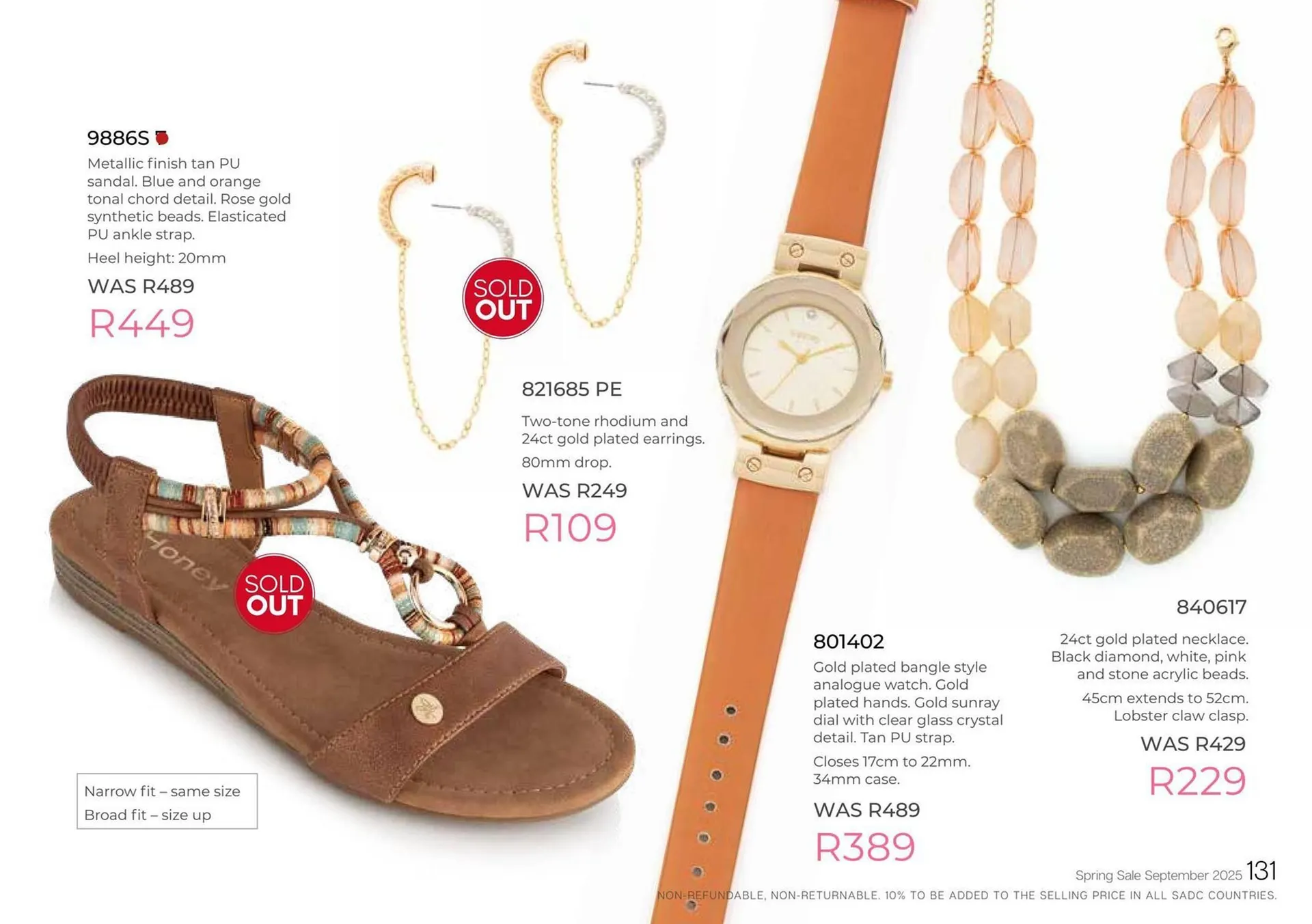 Honey Fashion Accessories catalogue from 3 September to 30 September 2025 - Catalogue Page 133
