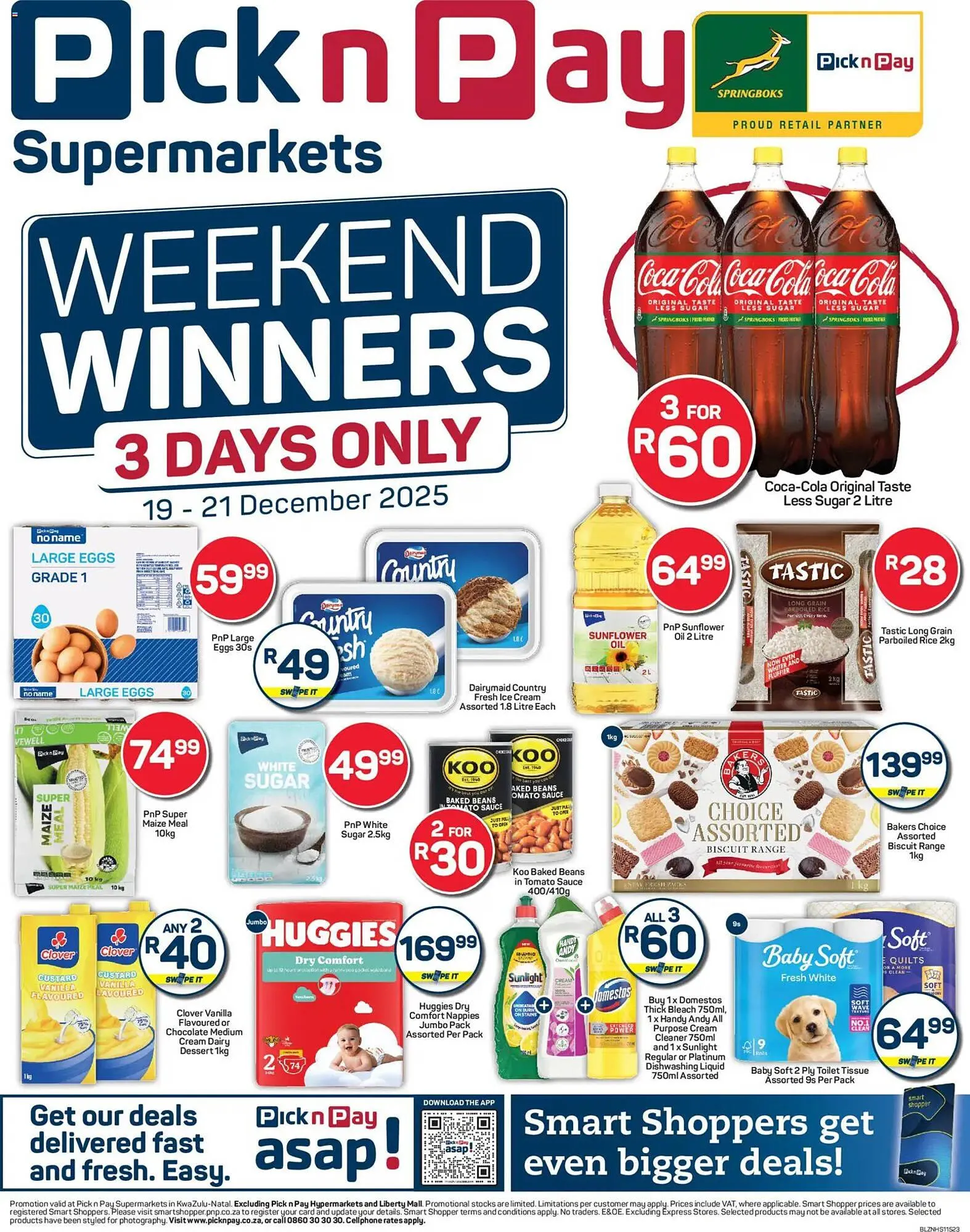 Pick n Pay catalogue from 19 December to 21 December 2025 - Catalogue Page 1