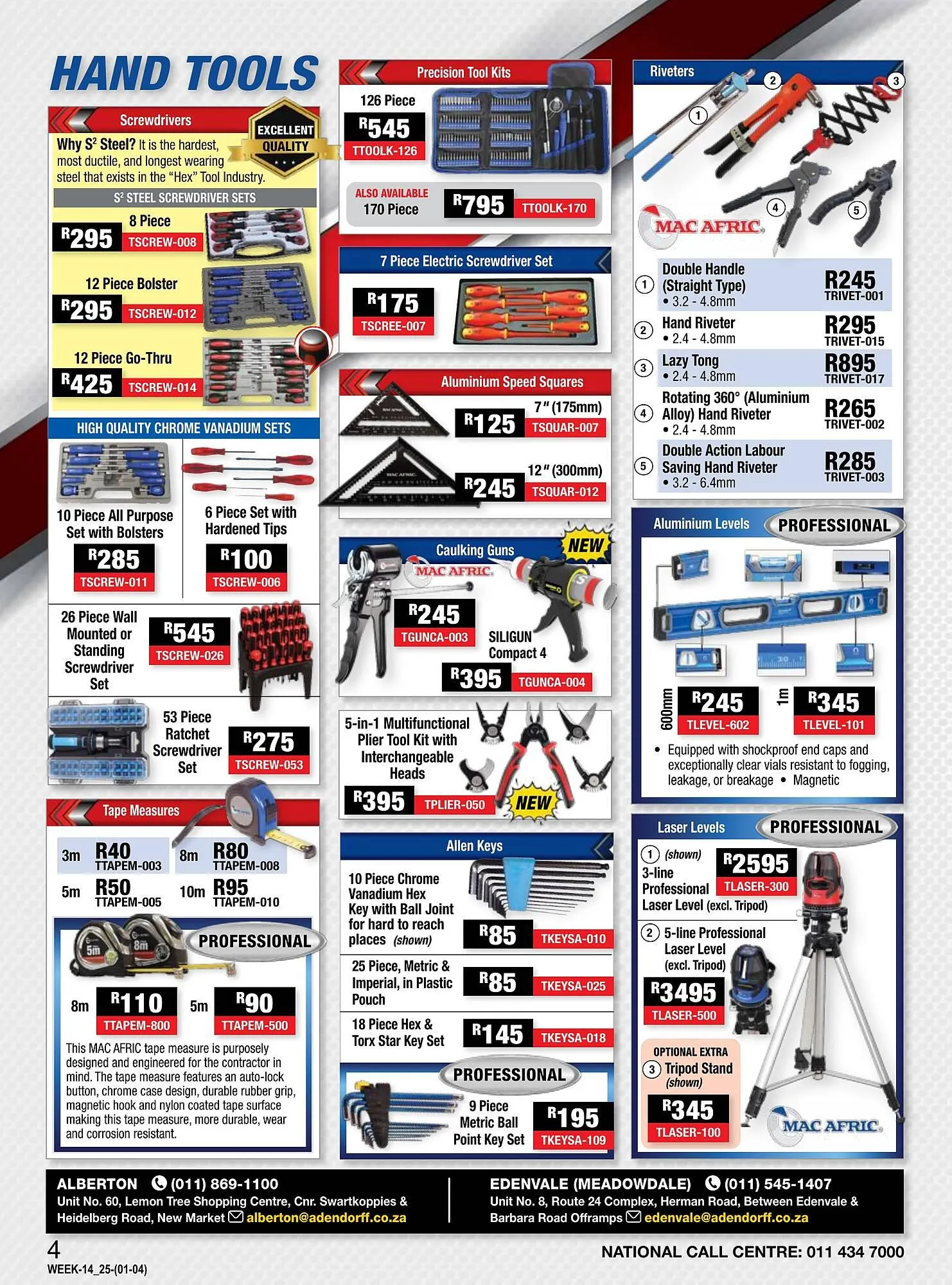 Adendorff Machinery Mart catalogue from 1 April to 30 April 2025 - Catalogue Page 6