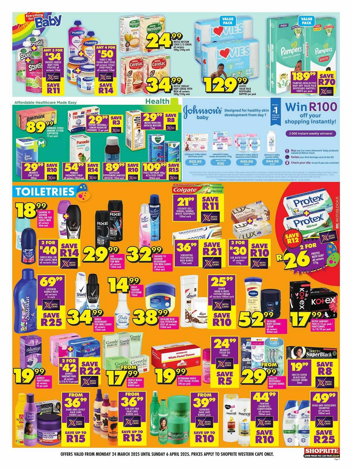 Shoprite catalogue from 24 March to 6 April 2025 - Catalogue Page 7