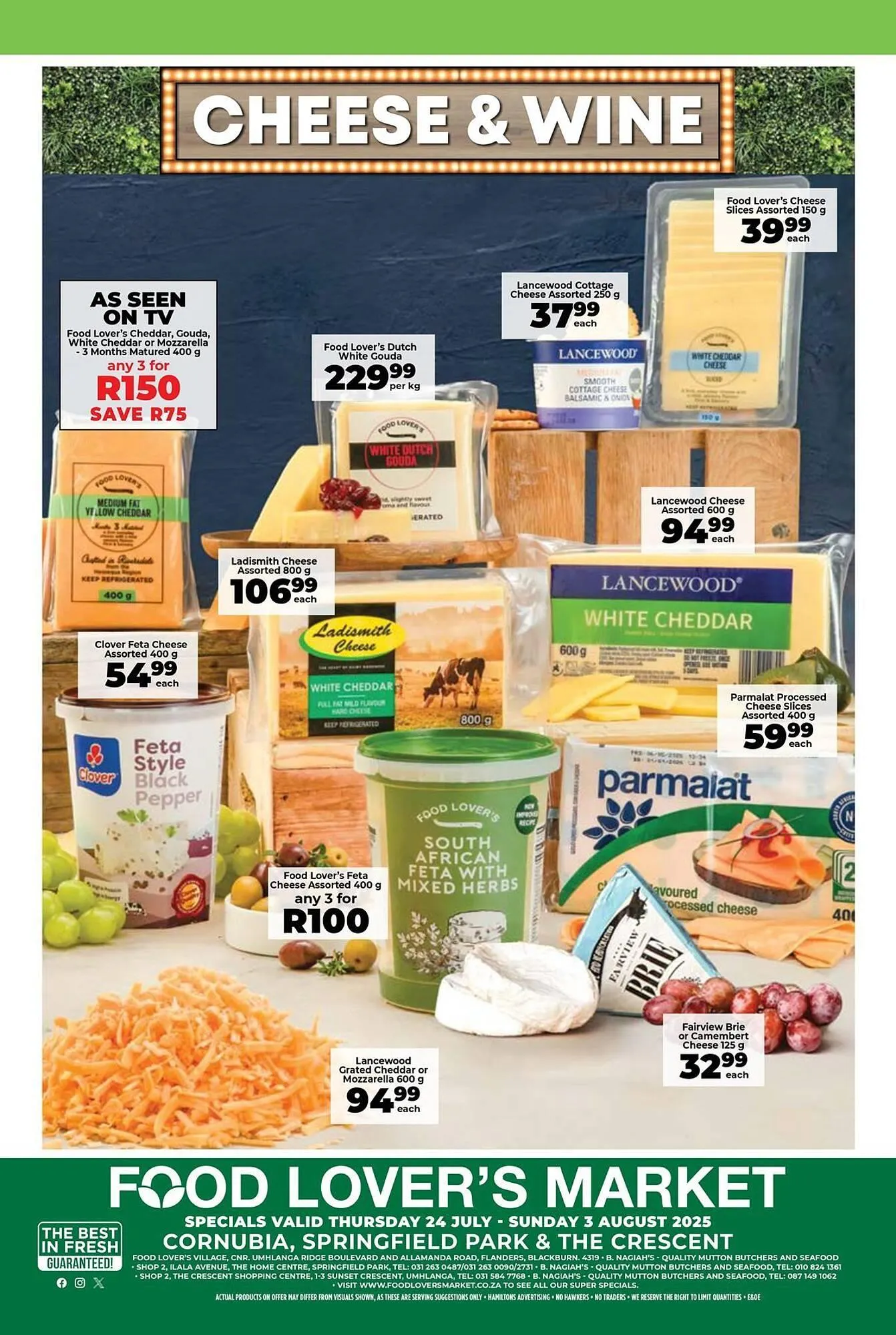 Food Lover's Market catalogue from 24 July to 3 August 2025 - Catalogue Page 9