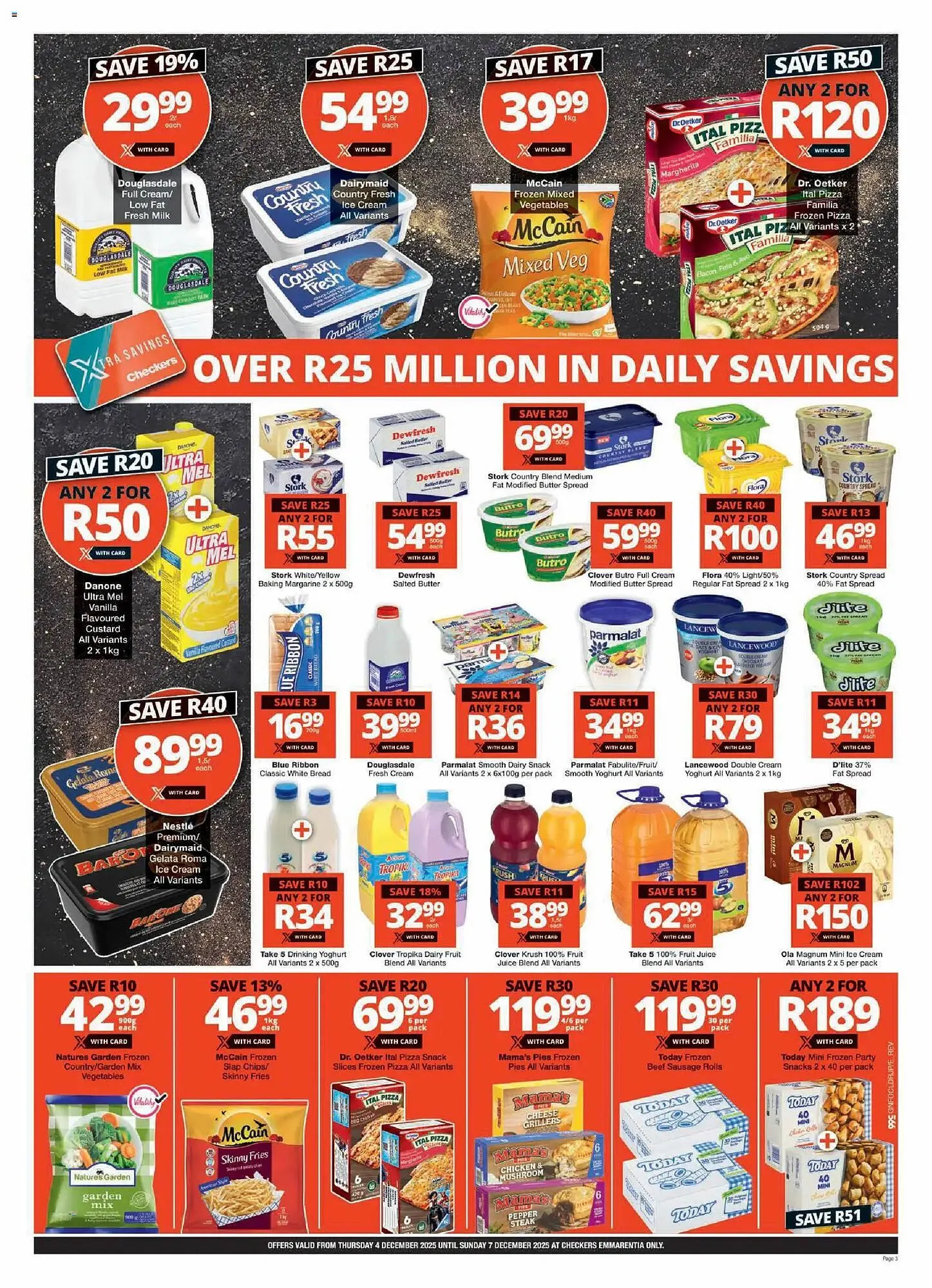 Checkers catalogue from 3 December to 7 December 2025 - Catalogue Page 3