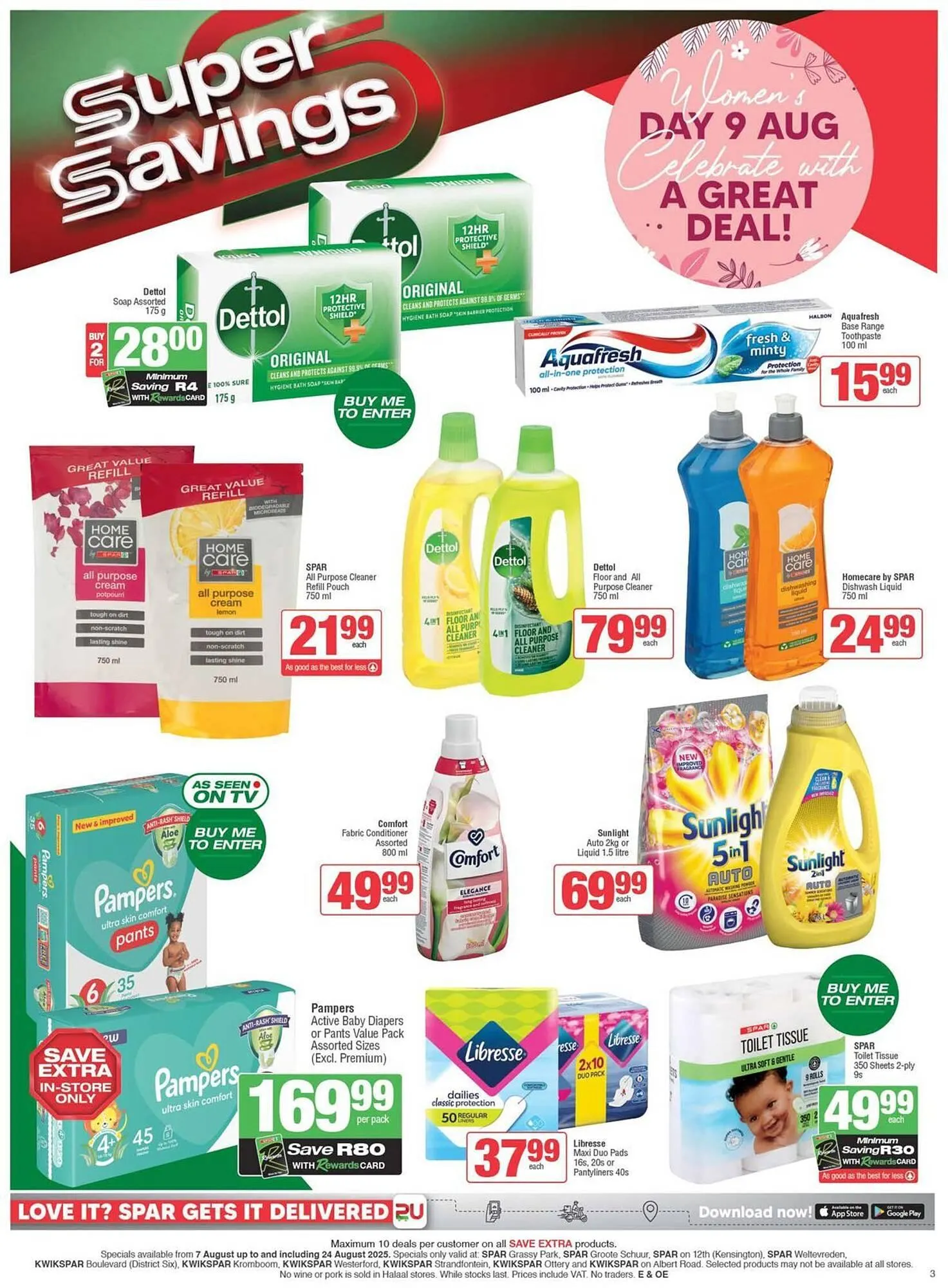 KwikSpar catalogue from 7 August to 24 August 2025 - Catalogue Page 3