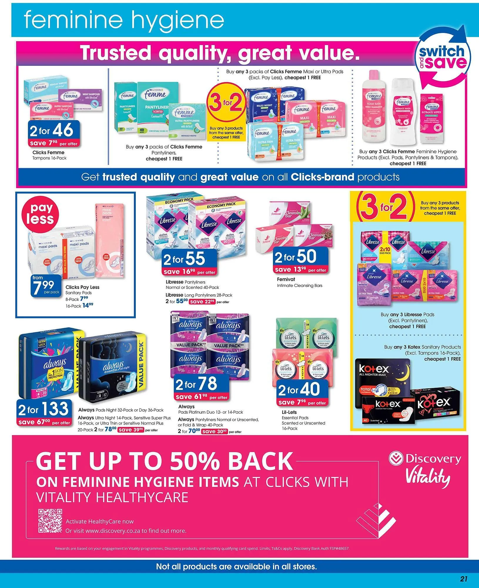 Clicks catalogue from 6 March to 19 March 2025 - Catalogue Page 20