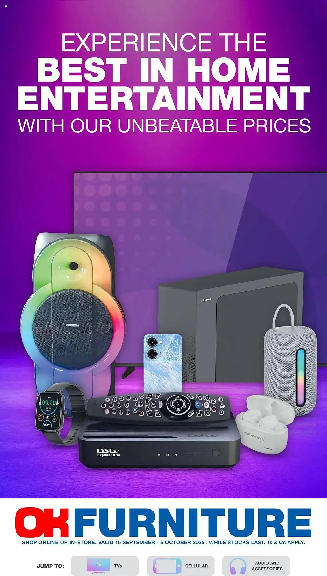 OK Furniture catalogue from 15 September to 5 October 2025 - Catalogue Page 1