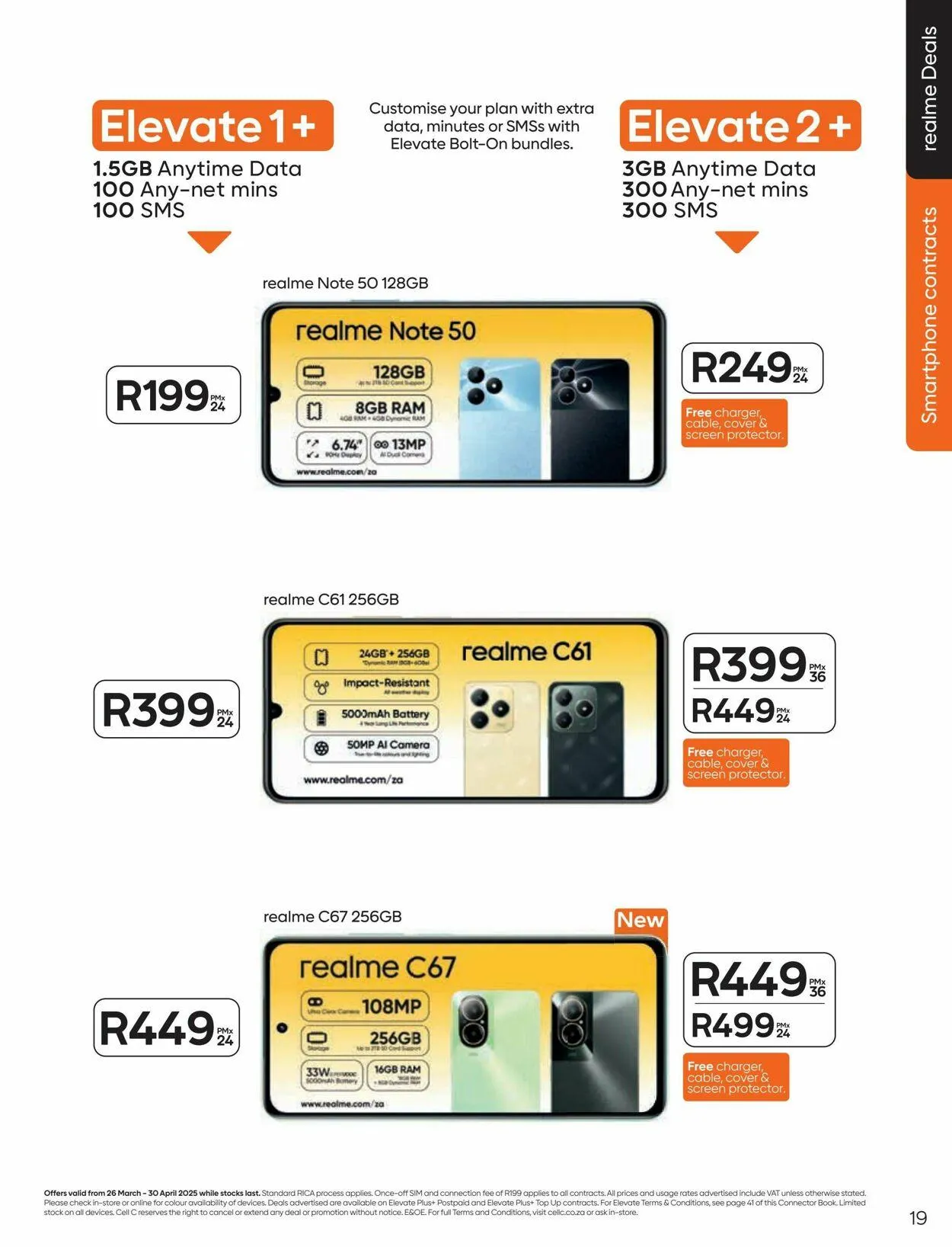 Cell C Current catalogue from 27 March to 10 April 2025 - Catalogue Page 19